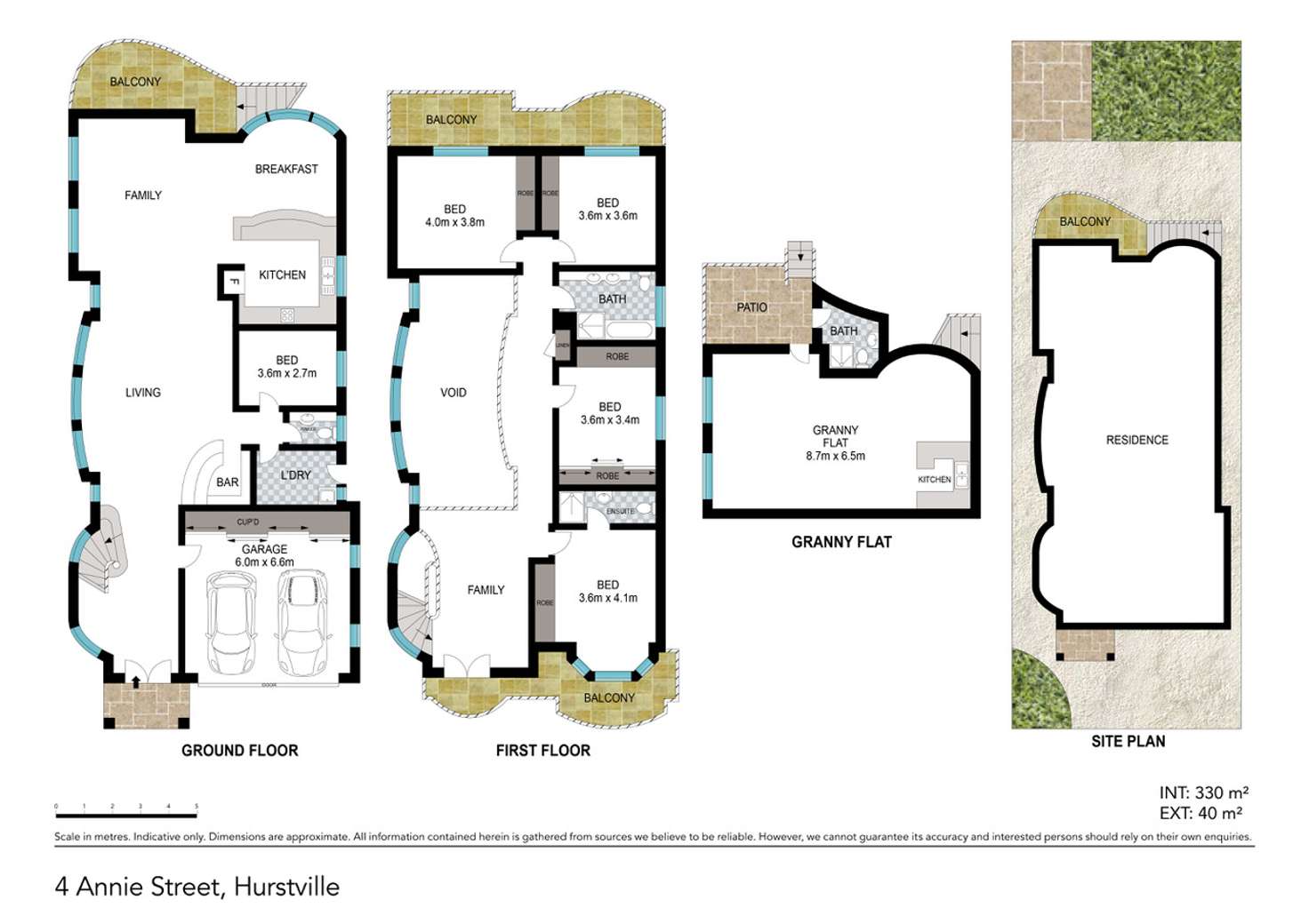 Floorplan of Homely house listing, 4 Annie Street, Hurstville NSW 2220