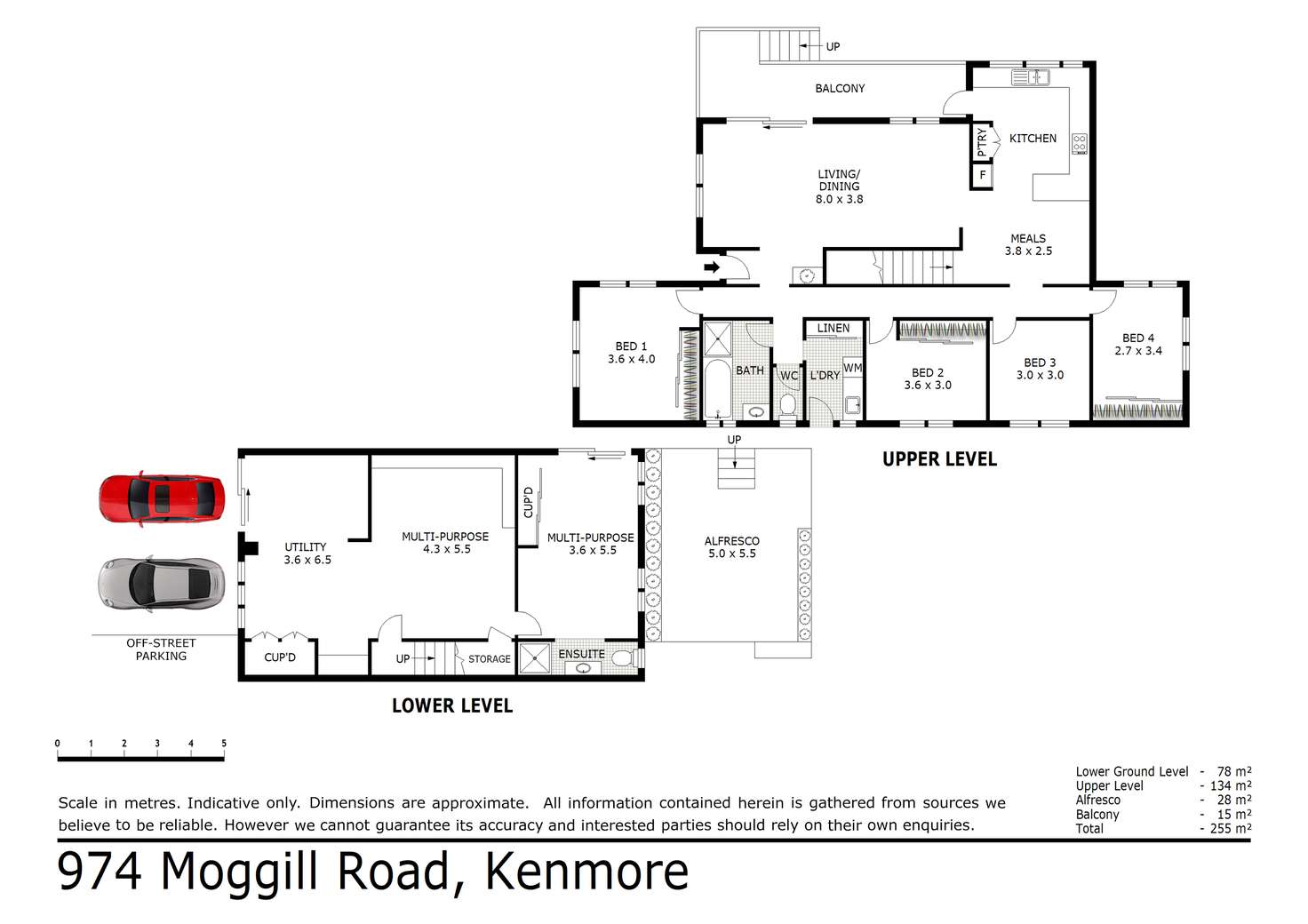 Floorplan of Homely house listing, 974 Moggill Road, Kenmore QLD 4069