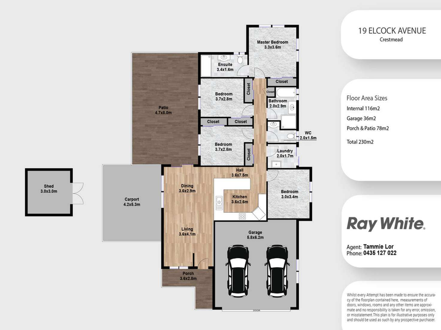 Floorplan of Homely house listing, 19 Elcock Avenue, Crestmead QLD 4132