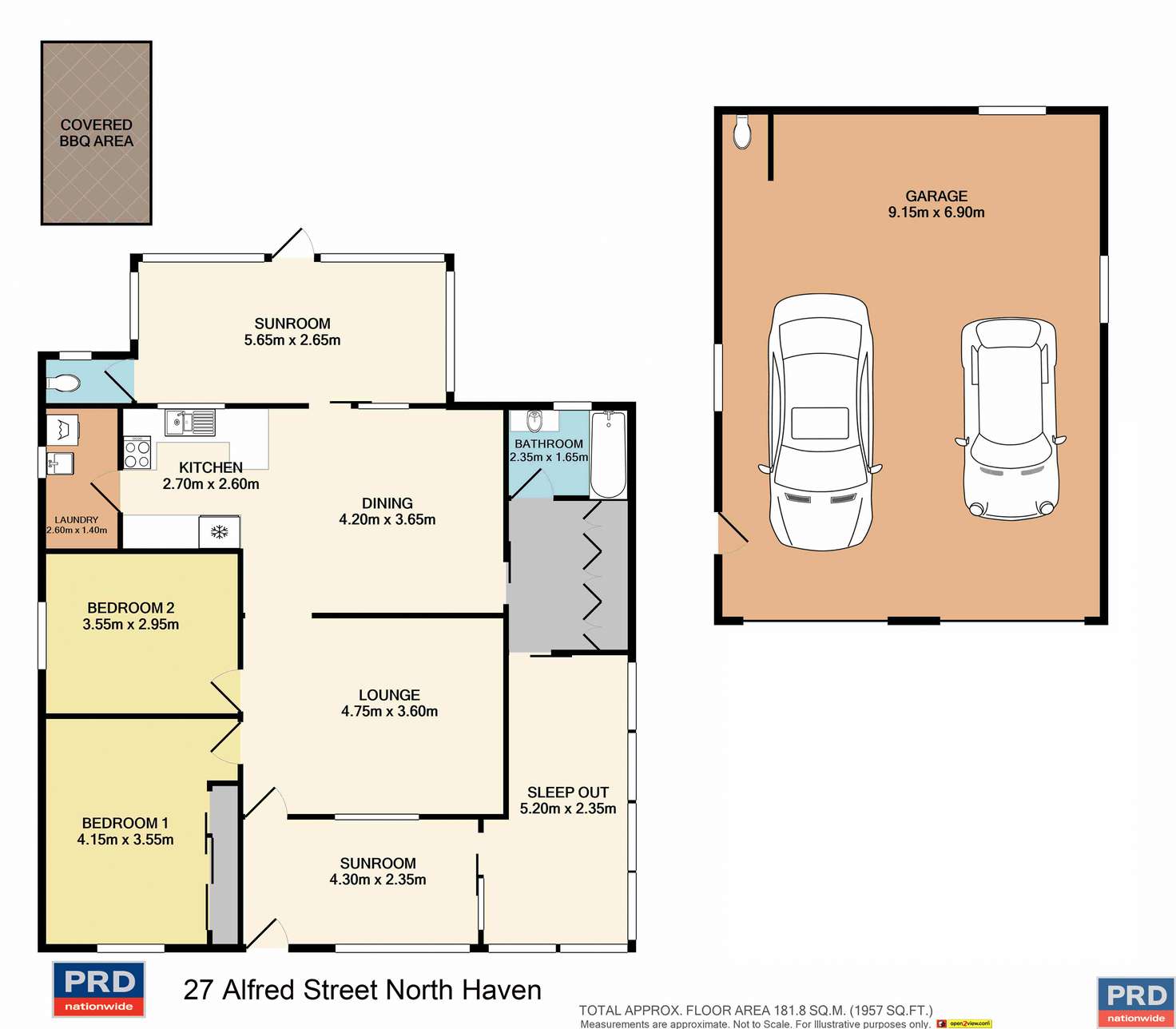 Floorplan of Homely house listing, 27 Alfred Street, North Haven NSW 2443