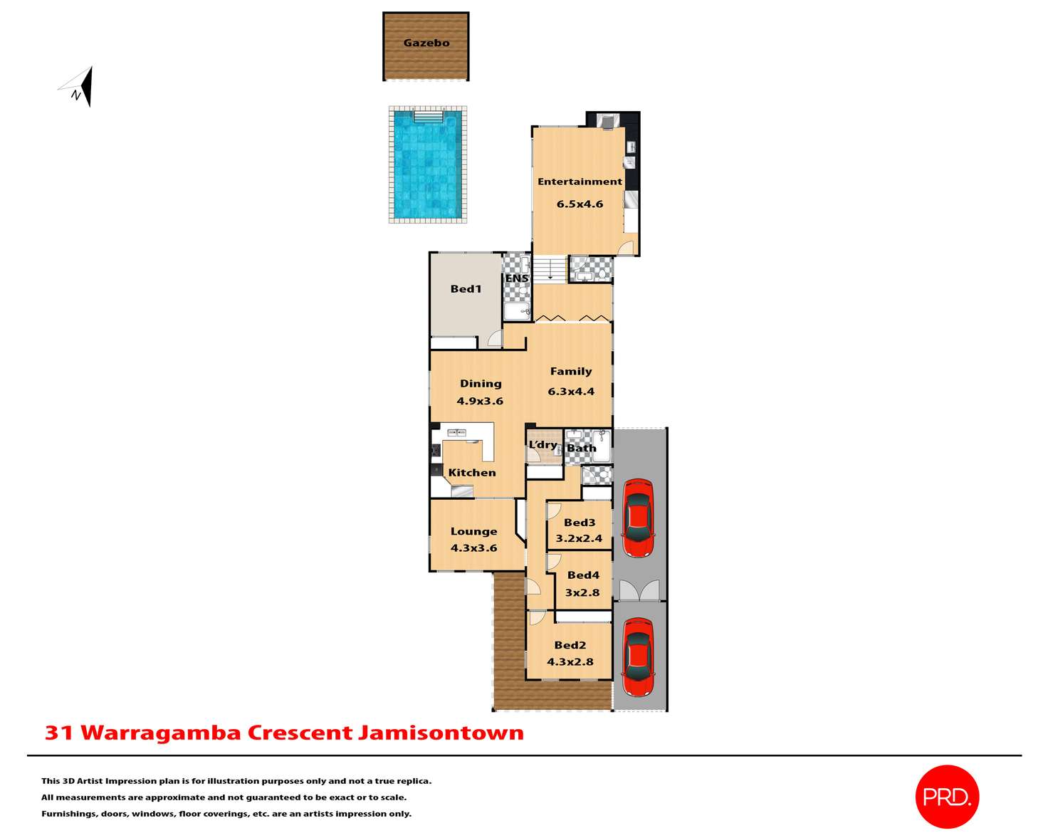 Floorplan of Homely house listing, 31 Warragamba Crescent, Jamisontown NSW 2750