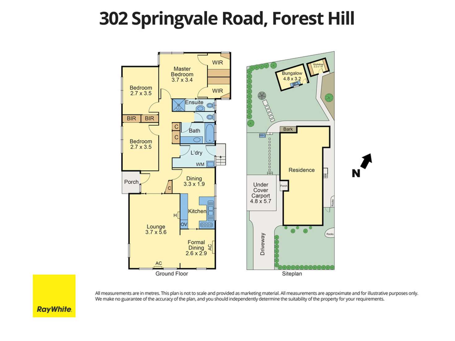 Floorplan of Homely house listing, 302 Springvale Road, Forest Hill VIC 3131