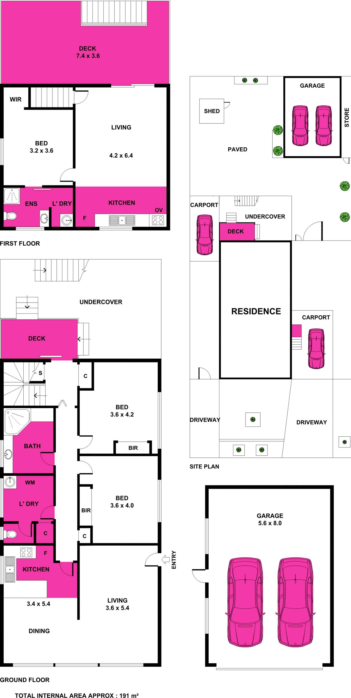 Floorplan of Homely house listing, 114 Portarlington Road, Newcomb VIC 3219
