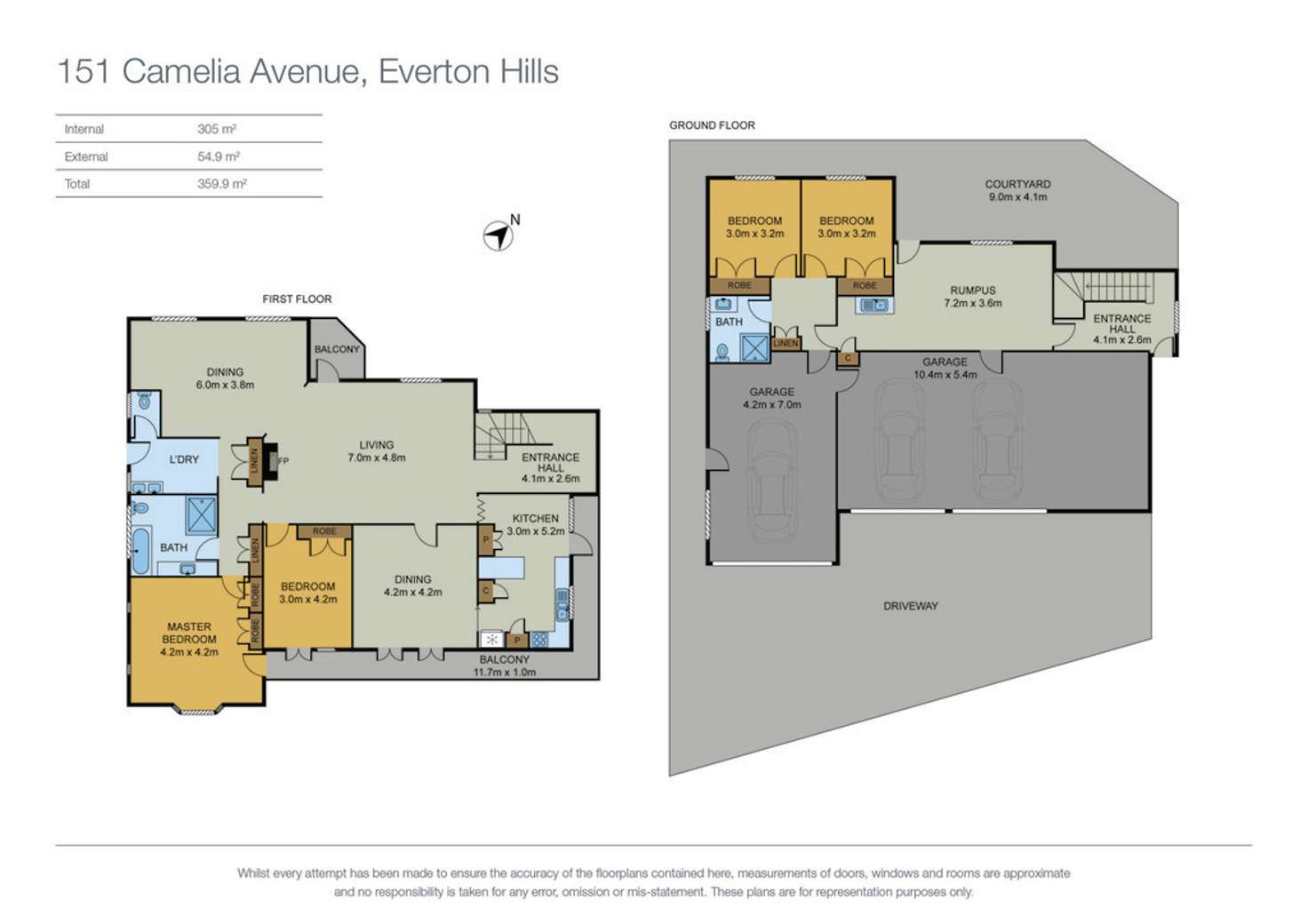 Floorplan of Homely house listing, 151 Camelia Avenue, Everton Hills QLD 4053