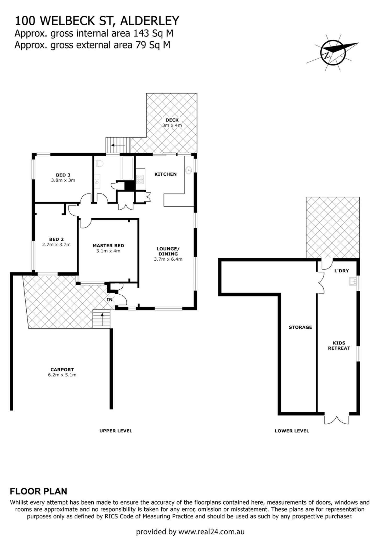 Floorplan of Homely house listing, 100 Welbeck Street, Alderley QLD 4051