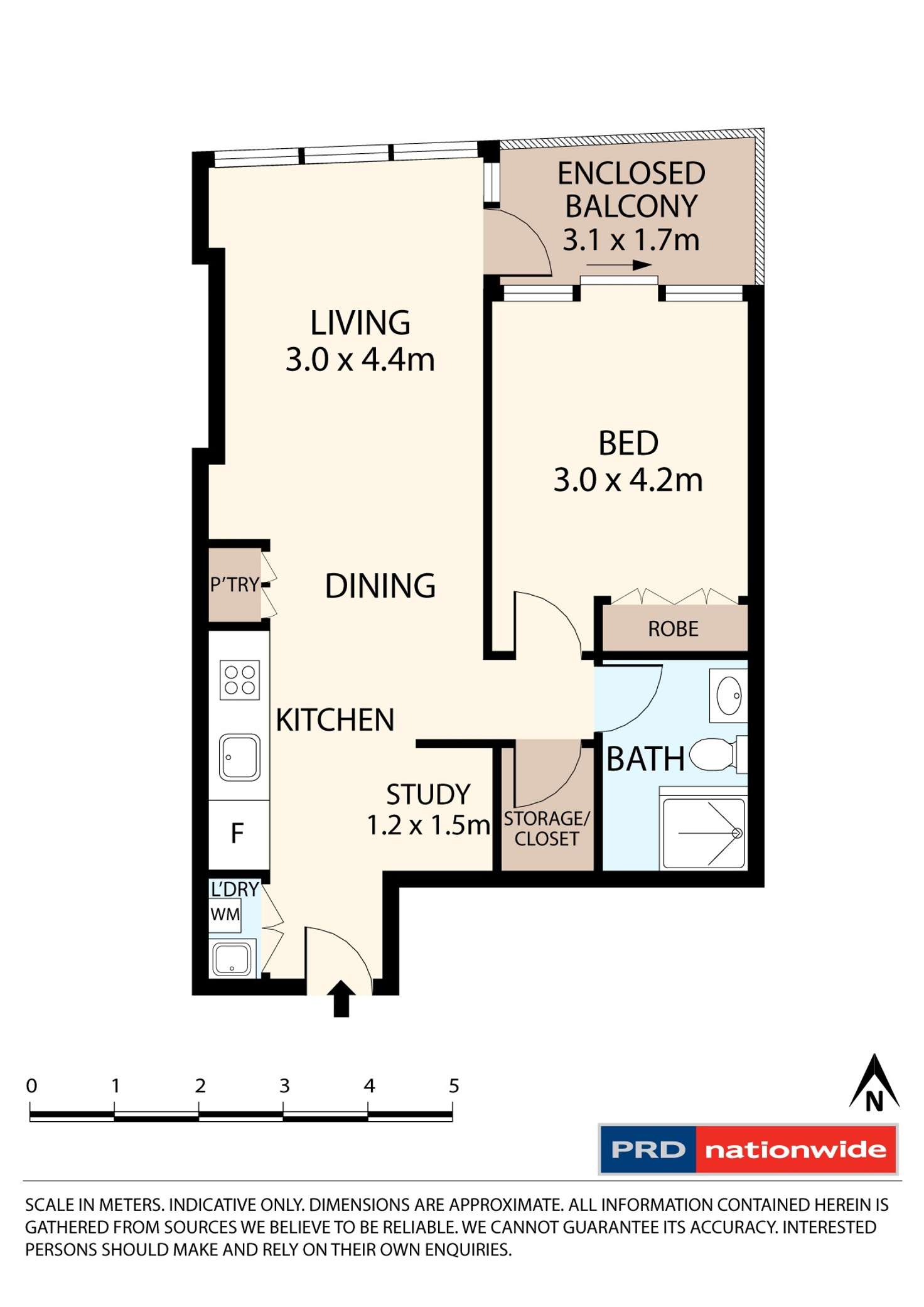 Floorplan of Homely unit listing, 38 York Street, Sydney NSW 2000