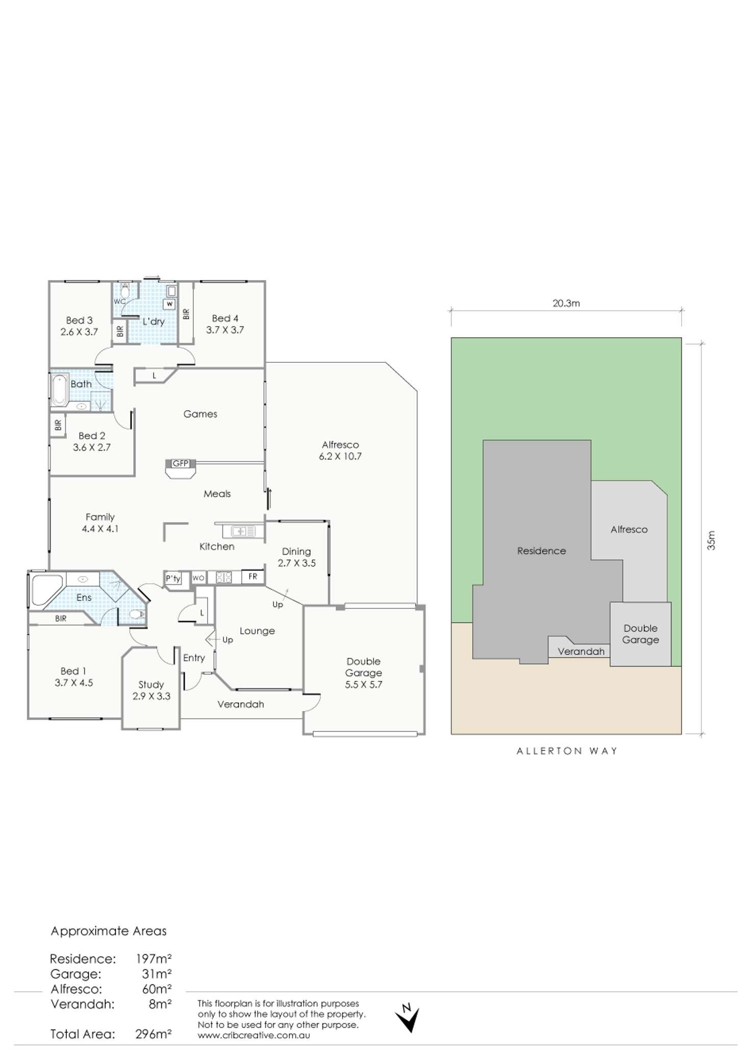 Floorplan of Homely house listing, 25 Allerton Way, Booragoon WA 6154