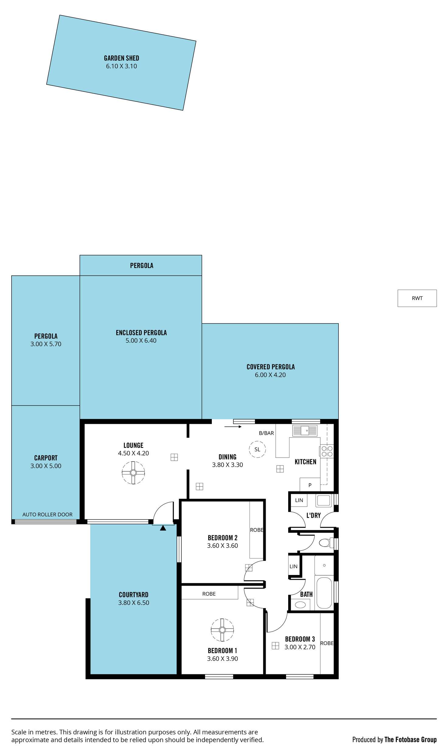 Floorplan of Homely house listing, 1 Unley Court, Onkaparinga Hills SA 5163