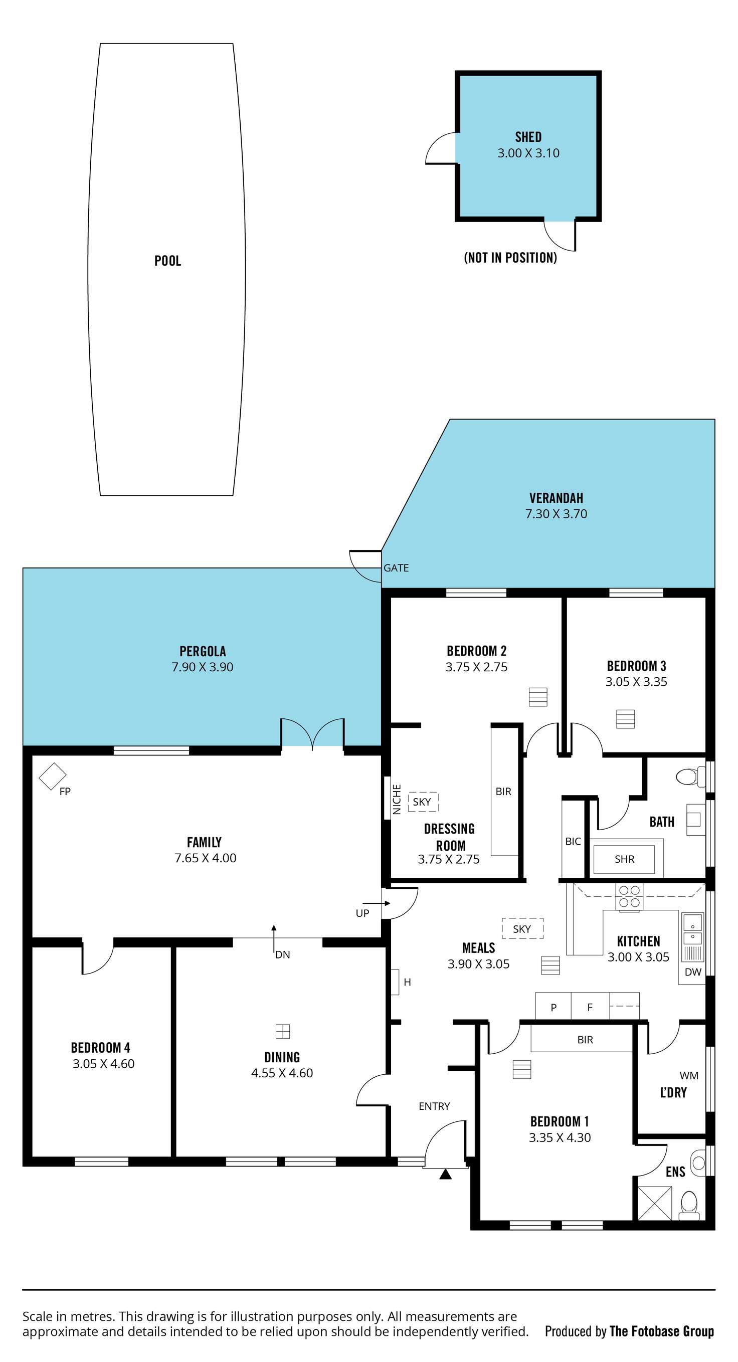 Floorplan of Homely house listing, 543 Panalatinga Road, Morphett Vale SA 5162