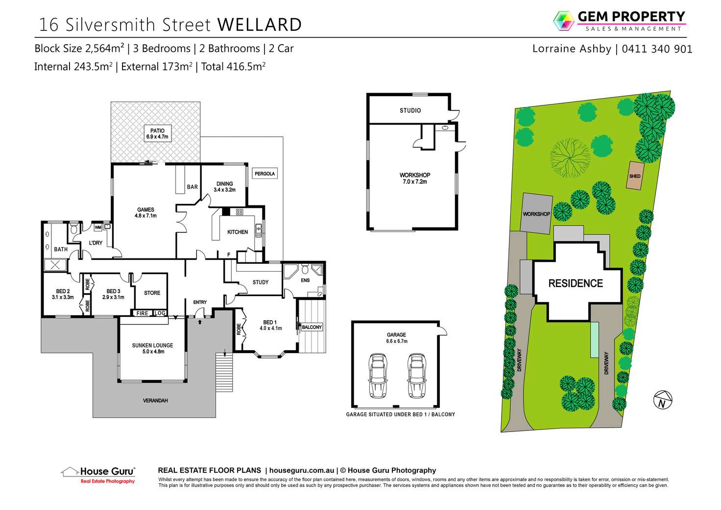 Floorplan of Homely house listing, 16 Silversmith Street, Wellard WA 6170