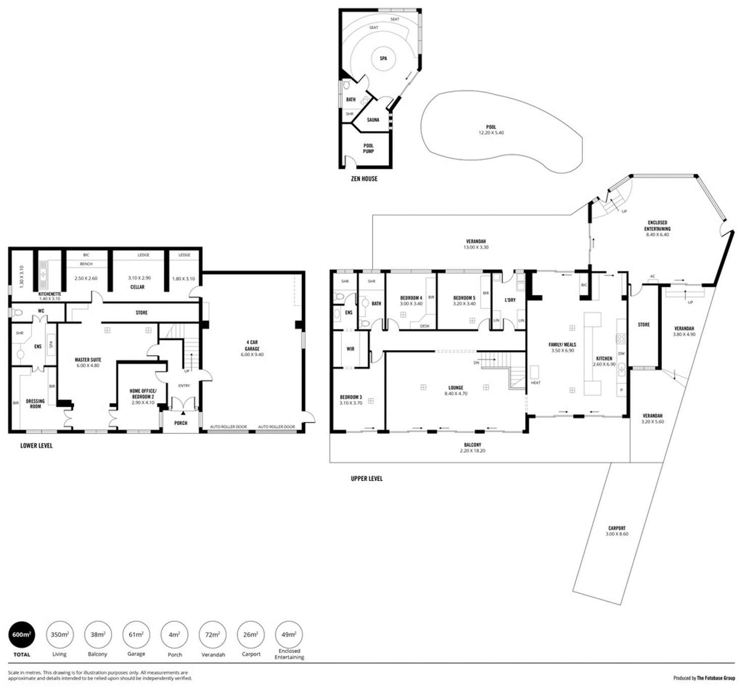 Floorplan of Homely house listing, 584 The Parade, Auldana SA 5072