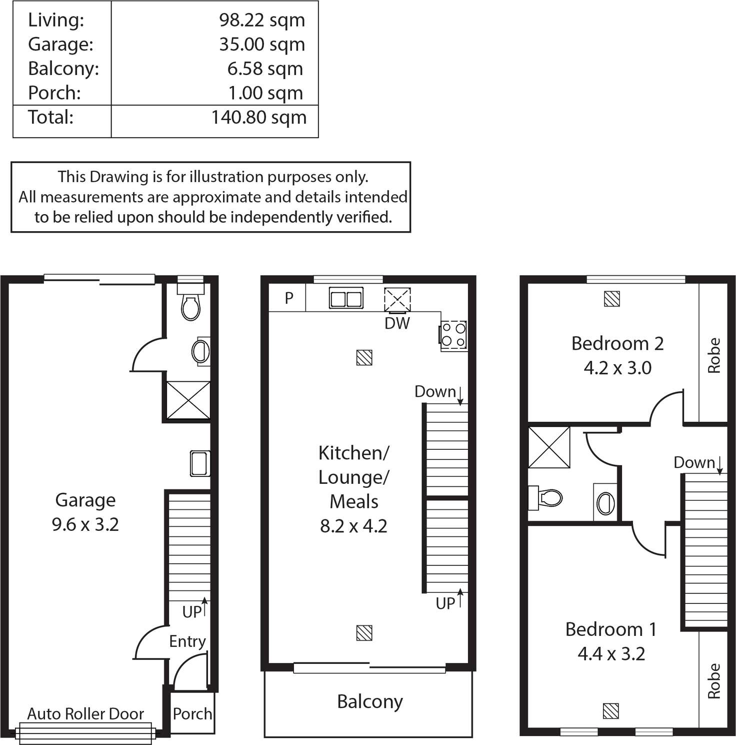 Floorplan of Homely apartment listing, 17/23-25 Metro Parade, Mawson Lakes SA 5095