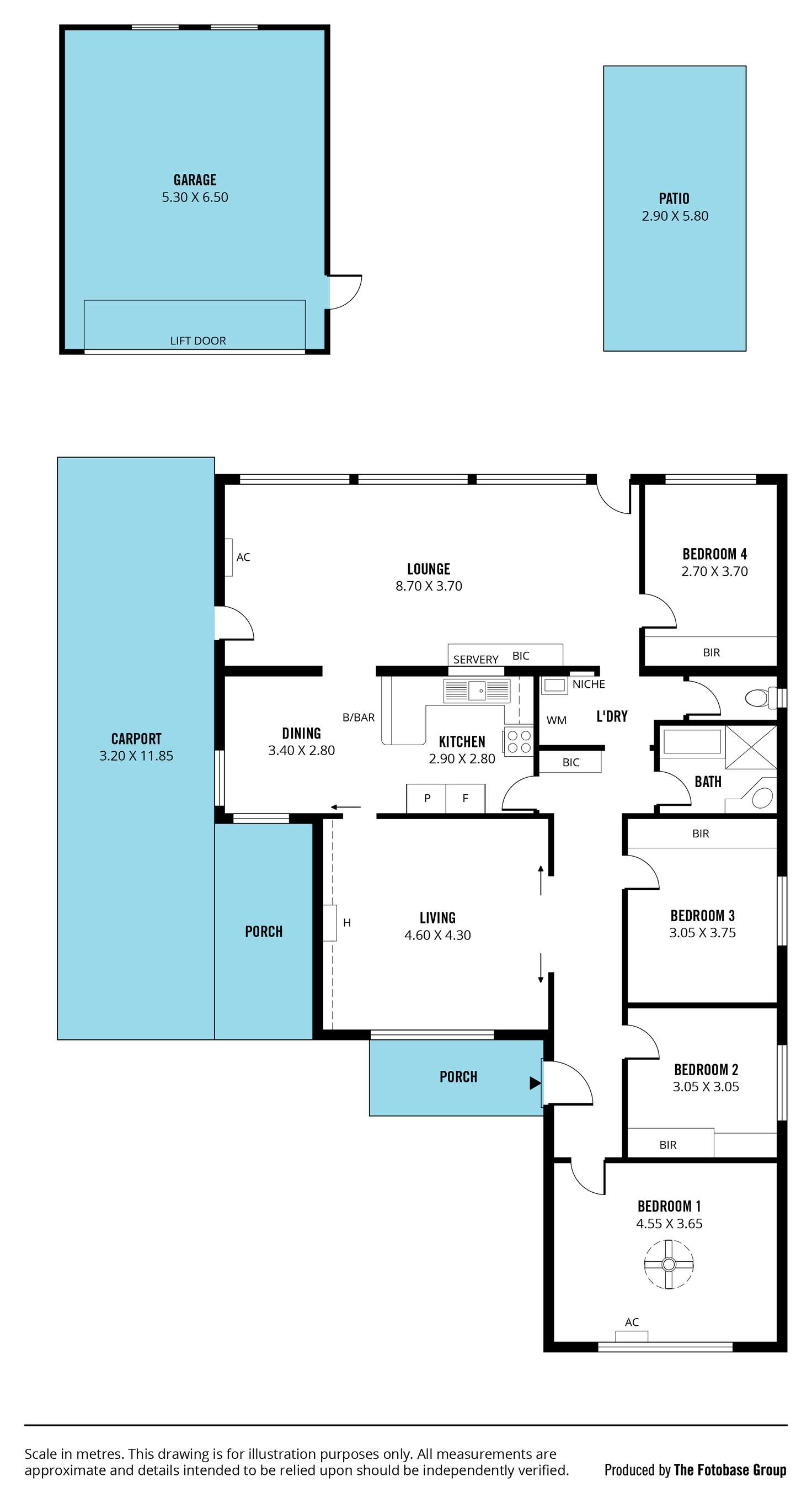 Floorplan of Homely house listing, 23 Burbank Avenue, Bedford Park SA 5042