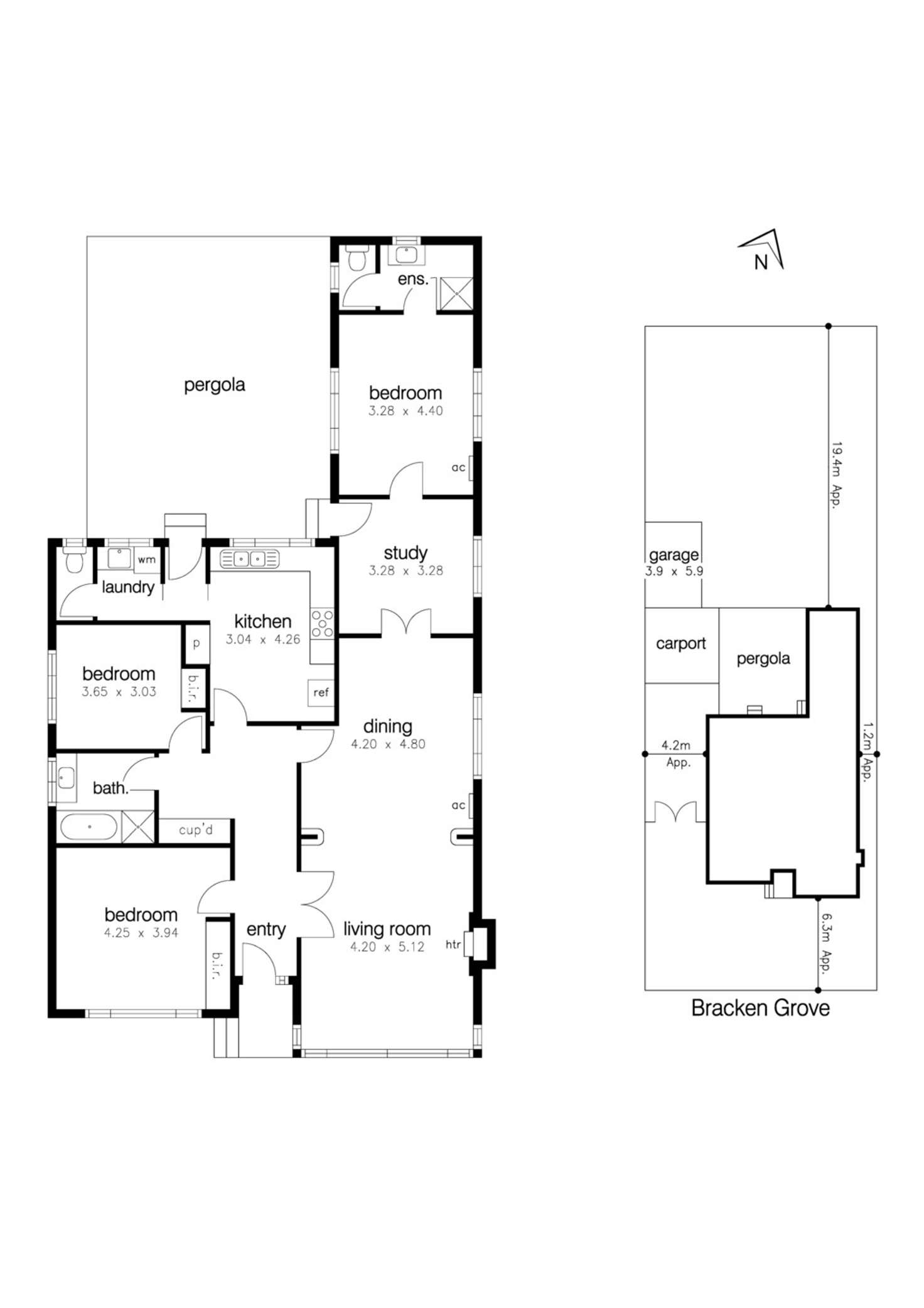 Floorplan of Homely house listing, 53 Bracken Grove, Altona VIC 3018