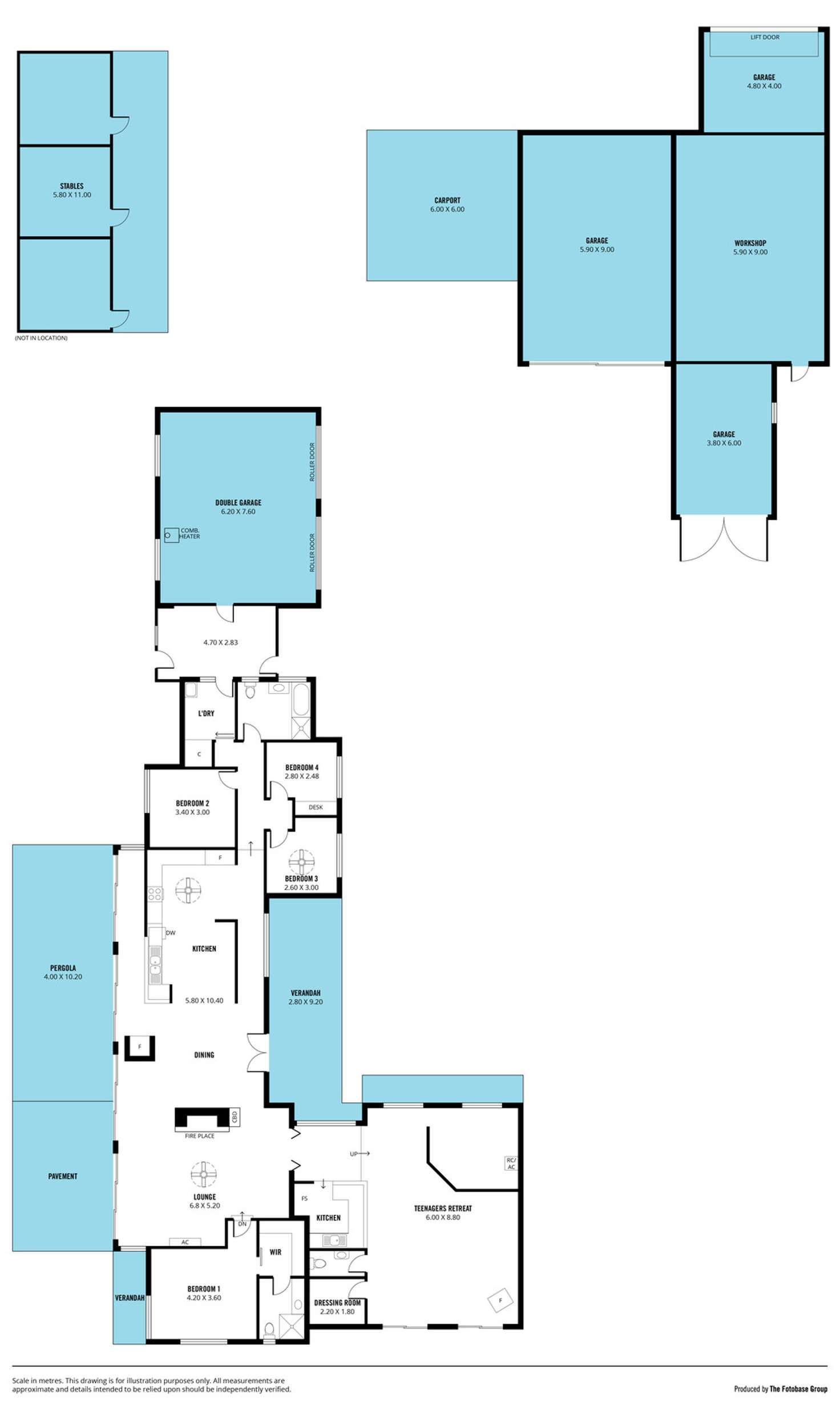 Floorplan of Homely house listing, 246 Upper Penneys Hill Road, Onkaparinga Hills SA 5163