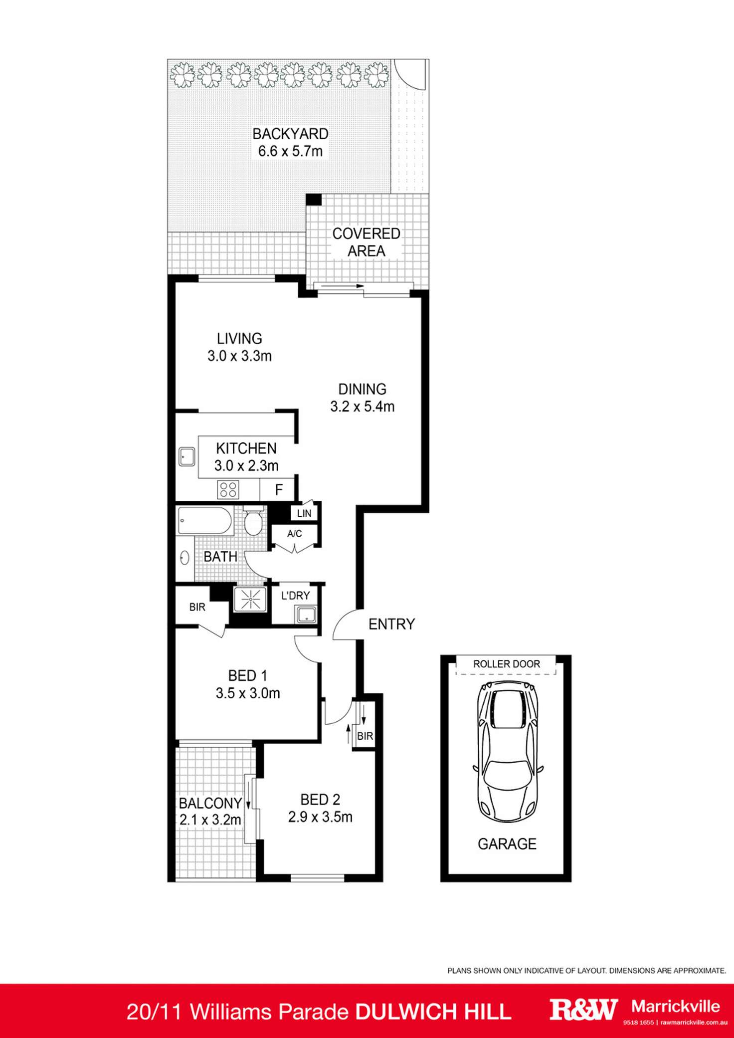 Floorplan of Homely apartment listing, 20/11 Williams Parade, Dulwich Hill NSW 2203