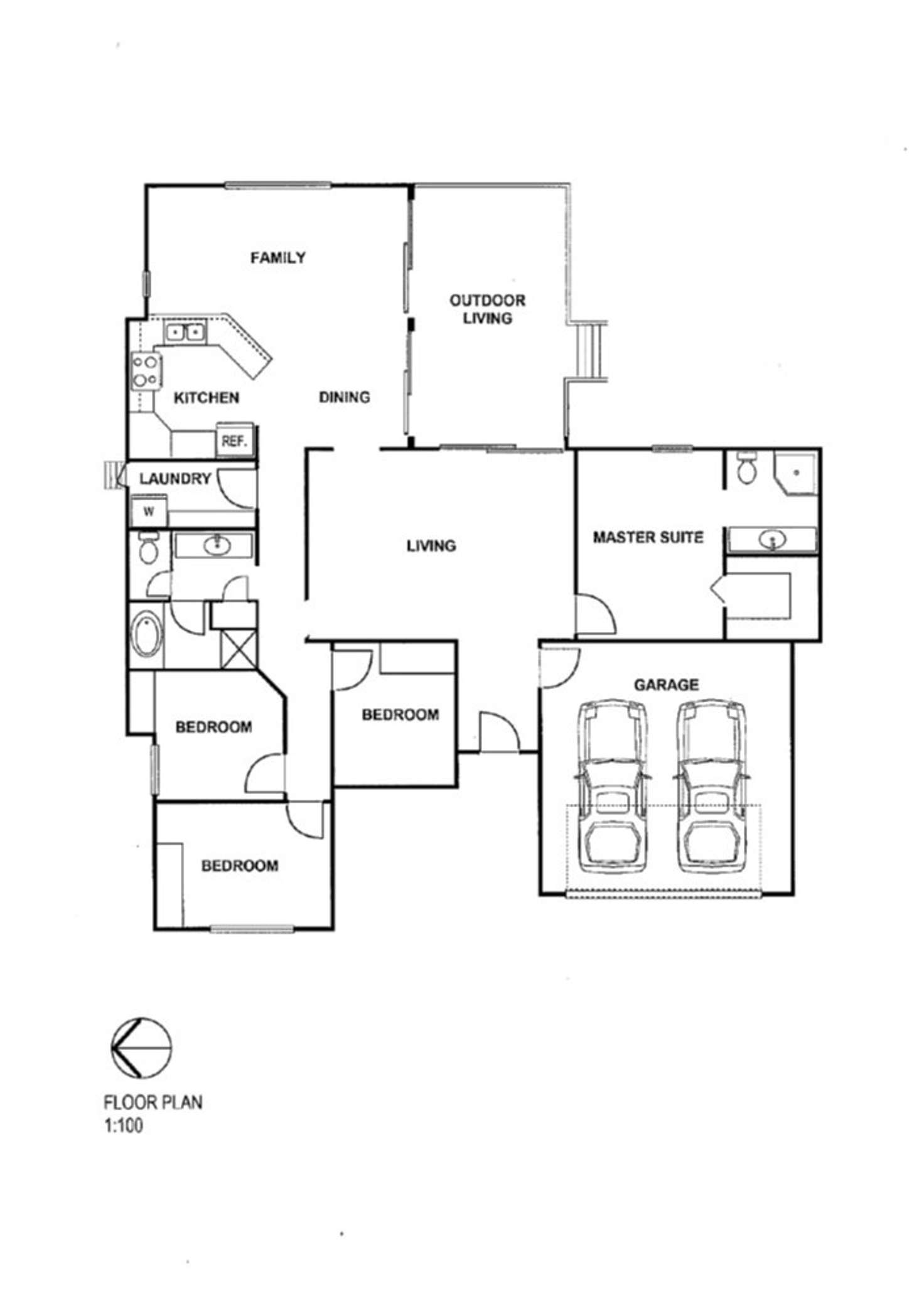 Floorplan of Homely house listing, 17 Dianella Court, Cooroy QLD 4563