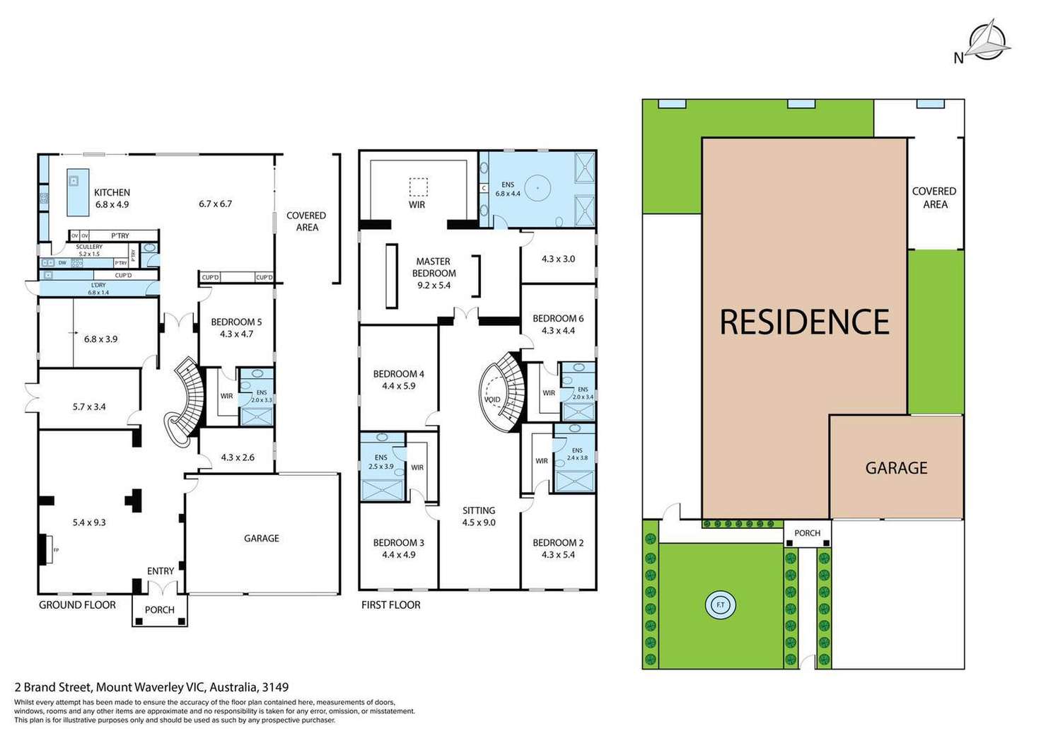 Floorplan of Homely house listing, 2 Brand Street, Mount Waverley VIC 3149