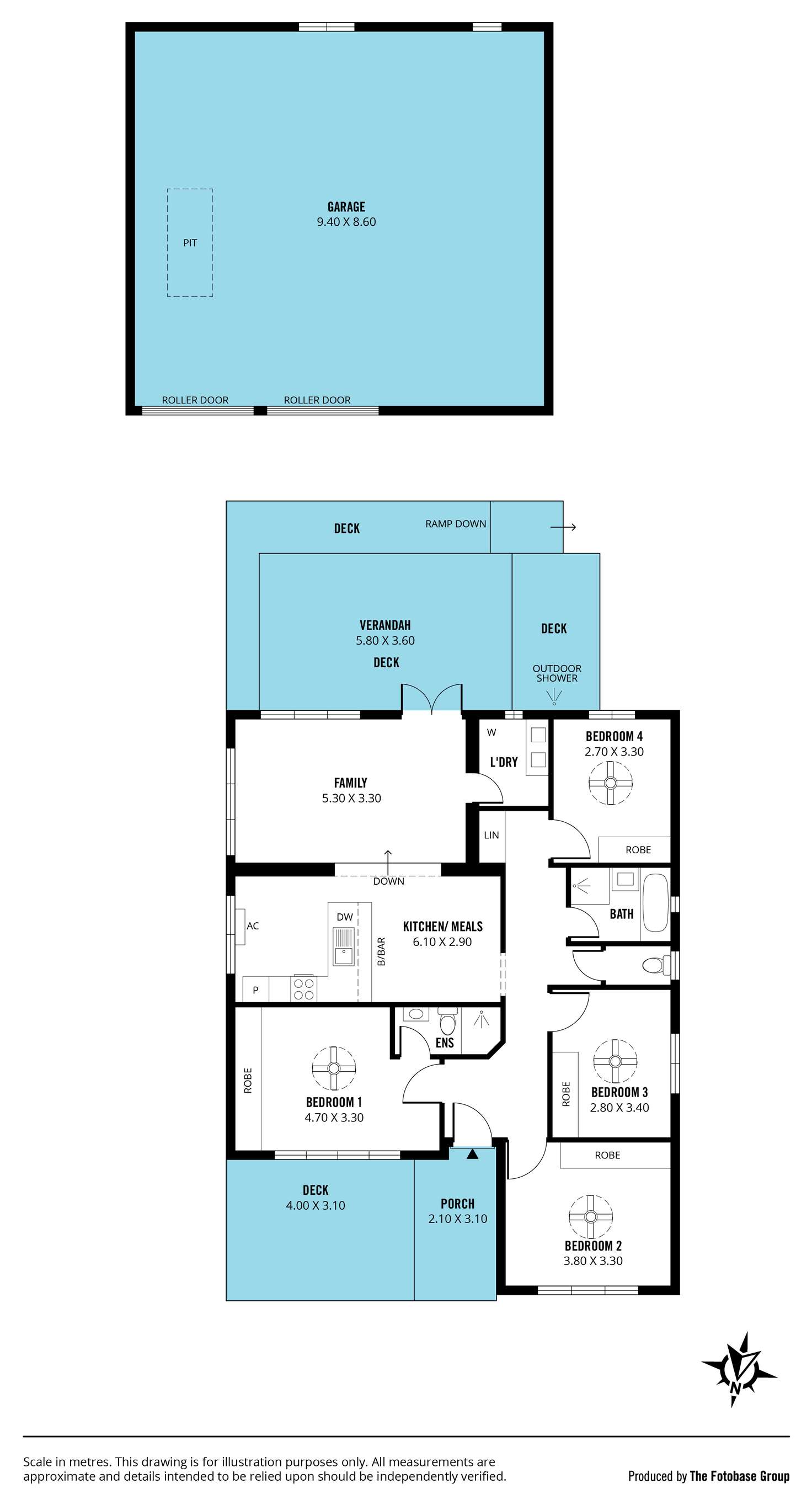 Floorplan of Homely house listing, 54 Ferris Street, Christies Beach SA 5165