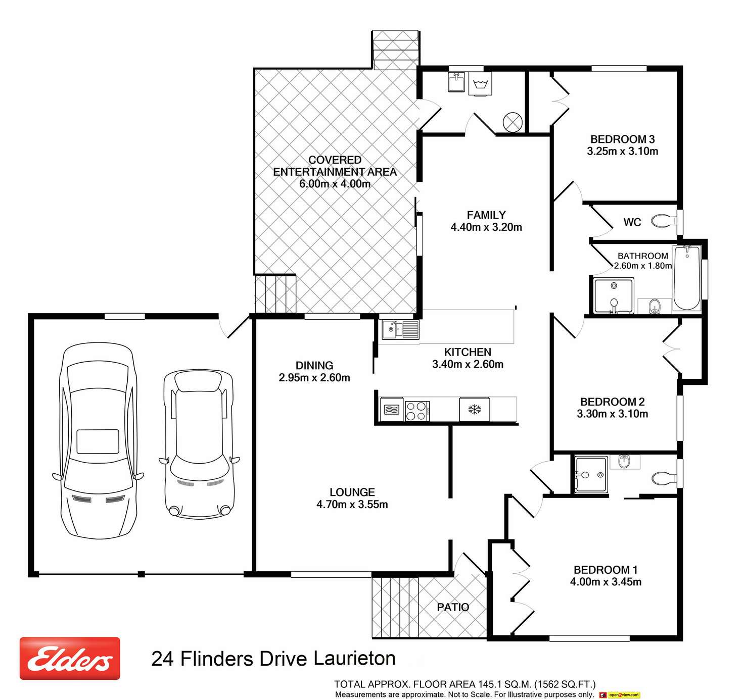 Floorplan of Homely house listing, 24 Flinders Drive, Laurieton NSW 2443