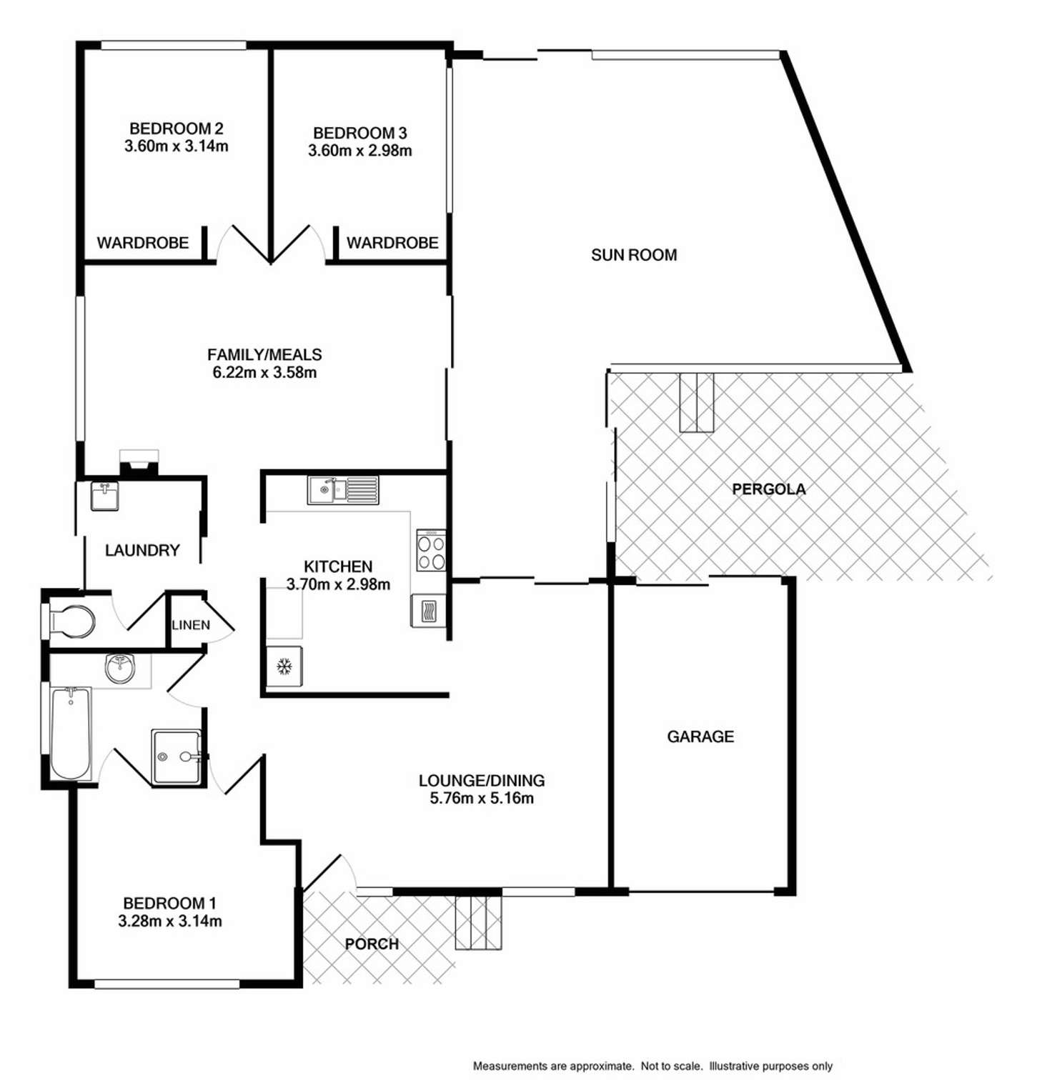 Floorplan of Homely house listing, 19 Lochalsh Street, St Andrews NSW 2566