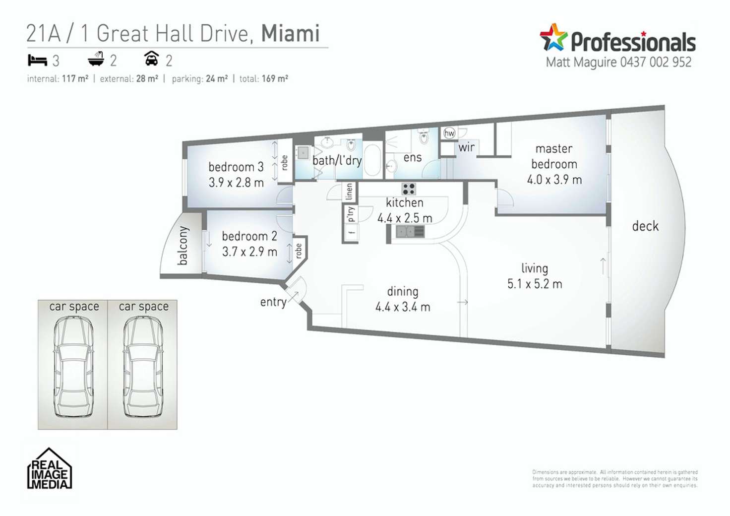 Floorplan of Homely unit listing, 21a/1 Great Hall Drive, Miami QLD 4220