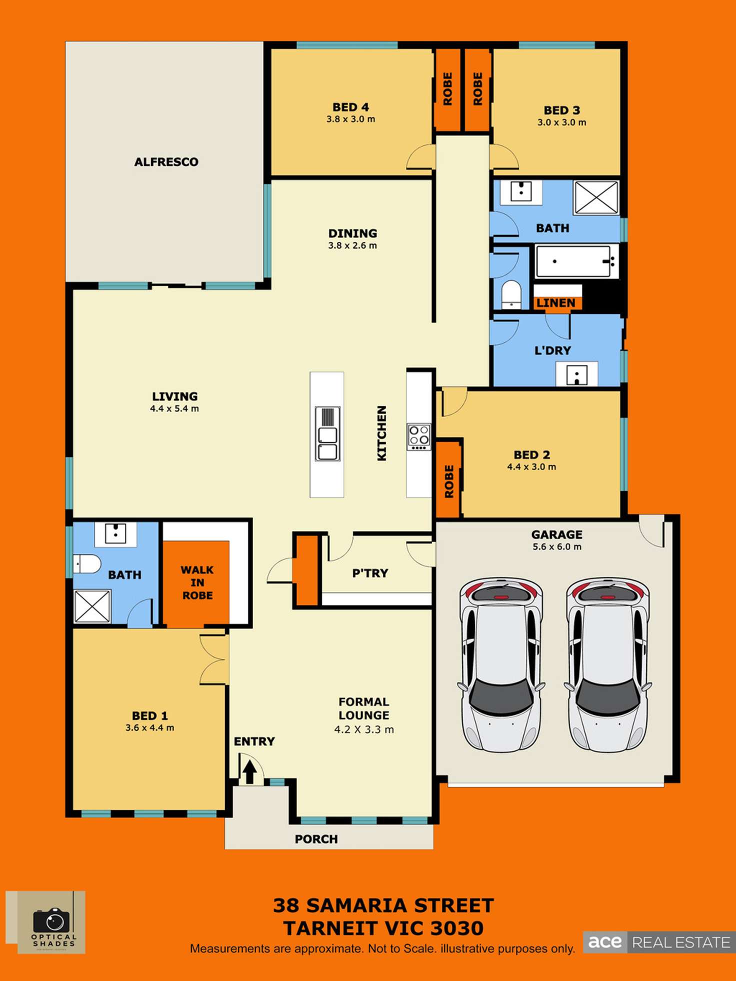 Floorplan of Homely house listing, 38 Samaria Street, Tarneit VIC 3029