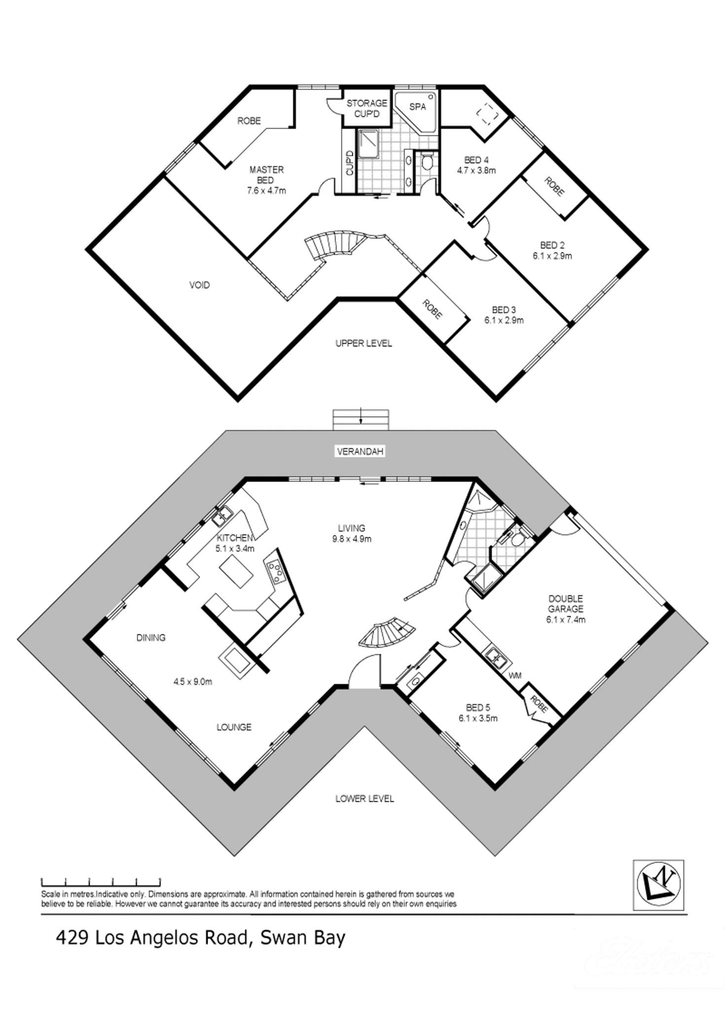 Floorplan of Homely house listing, 429 Los Angelos Road, Swan Bay TAS 7252