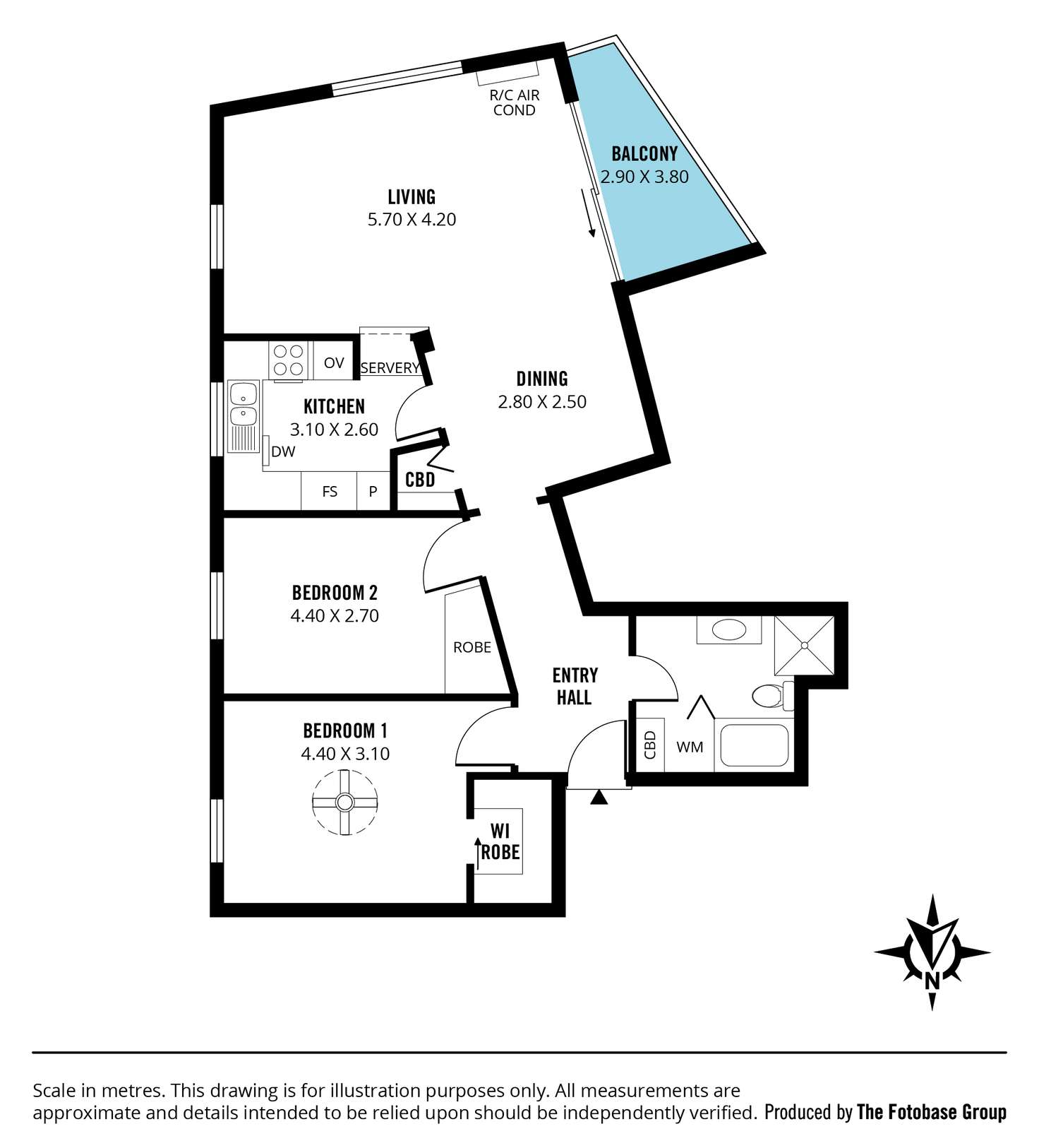 Floorplan of Homely apartment listing, 56/13 South Esplanade, Glenelg SA 5045