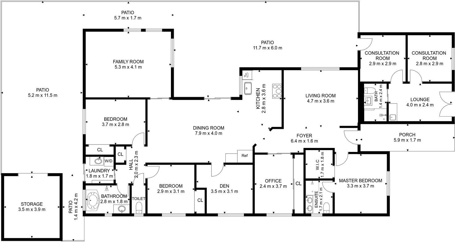 Floorplan of Homely house listing, 357 Welling Drive, Mount Annan NSW 2567