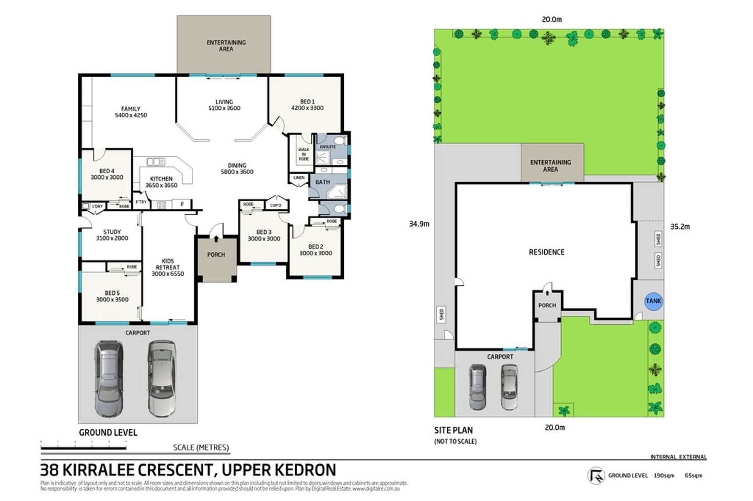 Floorplan of Homely house listing, 38 Kirralee Crescent, Upper Kedron QLD 4055