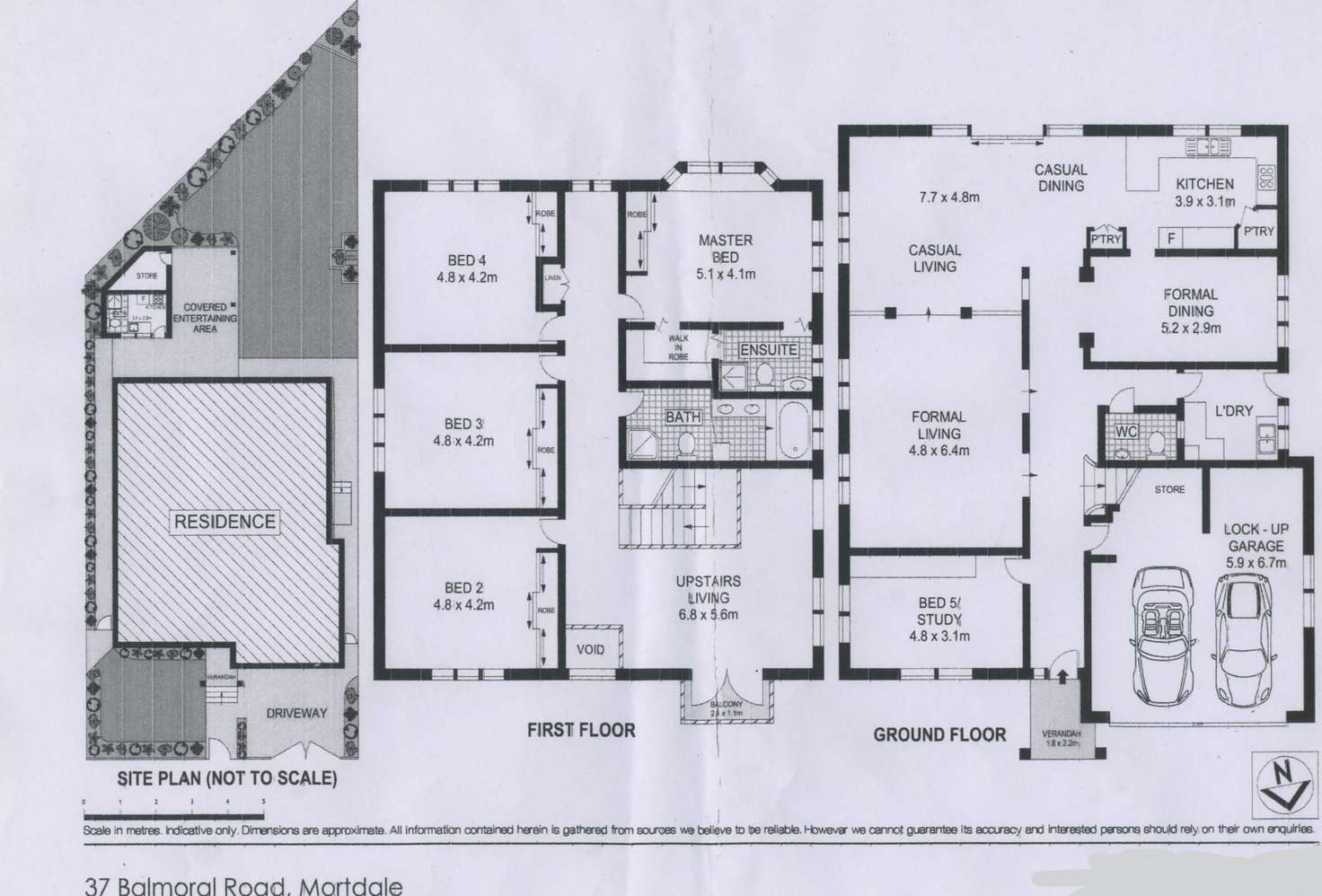 Floorplan of Homely house listing, 37 Balmoral Road, Mortdale NSW 2223