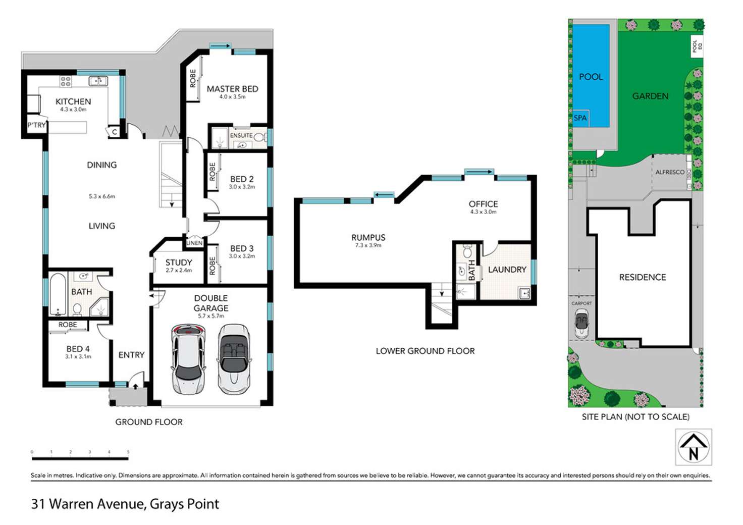 Floorplan of Homely house listing, 31 Warren Avenue, Grays Point NSW 2232