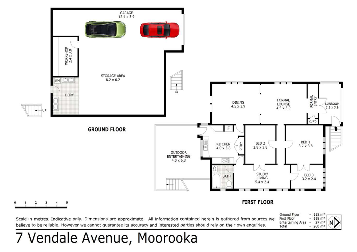 Floorplan of Homely house listing, 7 Vendale Avenue, Moorooka QLD 4105