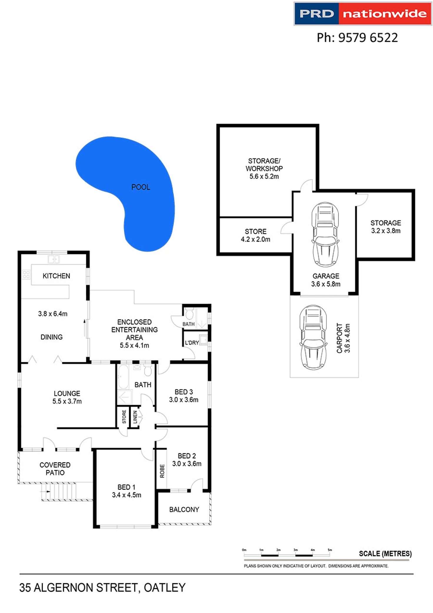 Floorplan of Homely house listing, 35 Algernon Street, Oatley NSW 2223