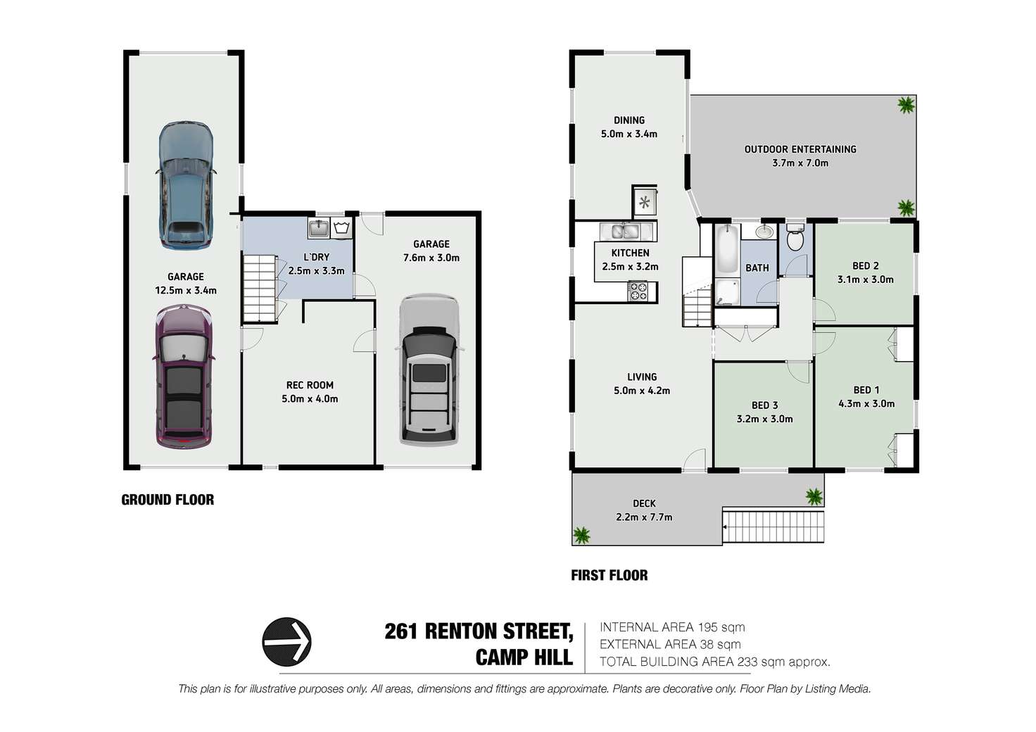 Floorplan of Homely house listing, 61 Renton Street, Camp Hill QLD 4152