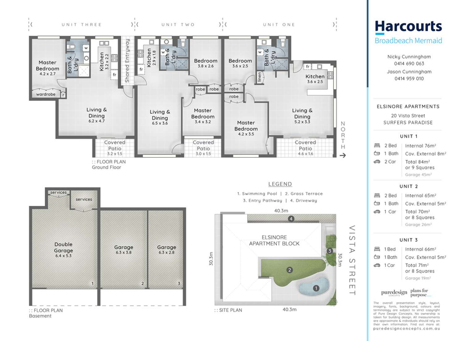 Floorplan of Homely unit listing, 2/20 Vista Street, Surfers Paradise QLD 4217