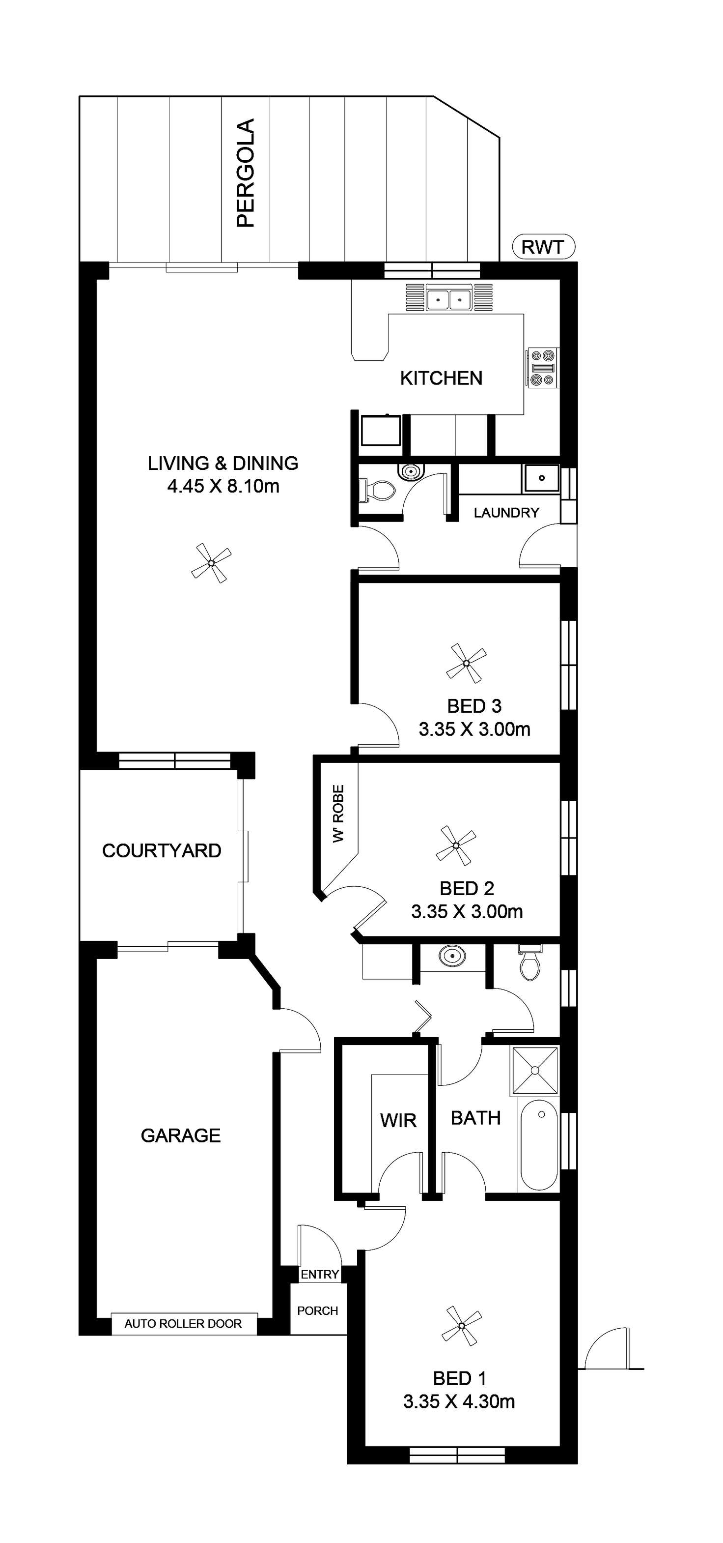 Floorplan of Homely house listing, 17B Norma Street, Mile End SA 5031