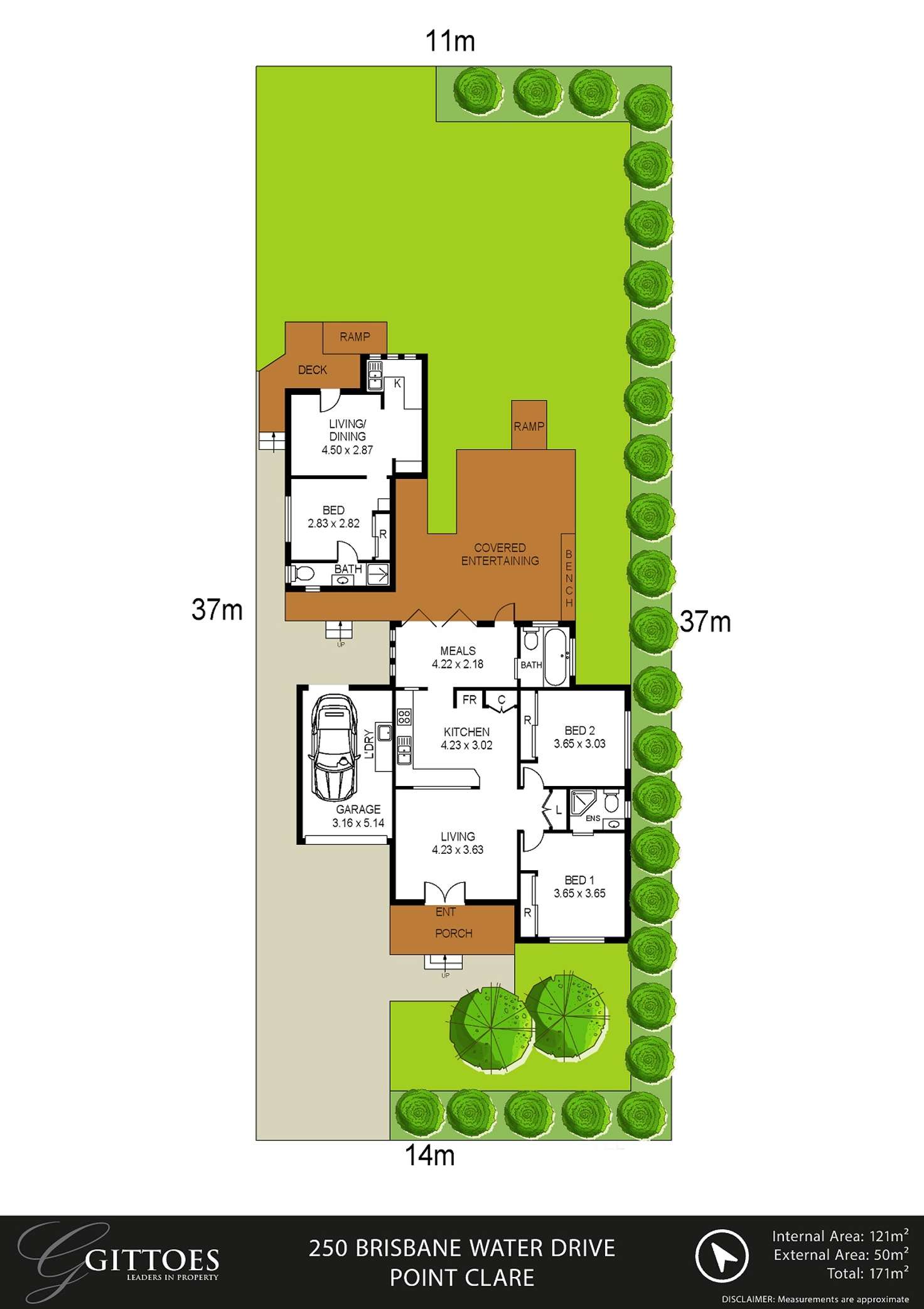 Floorplan of Homely house listing, 250 Brisbane Water Drive, Point Clare NSW 2250