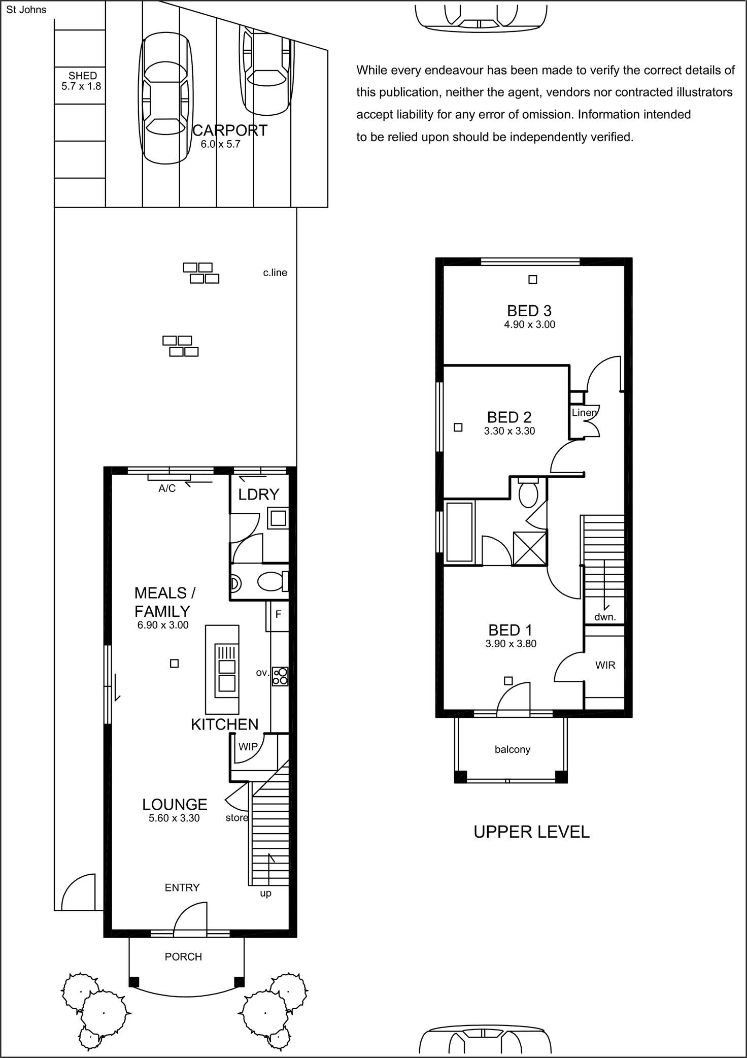 Floorplan of Homely house listing, 8 St. Johns Lane, Felixstow SA 5070