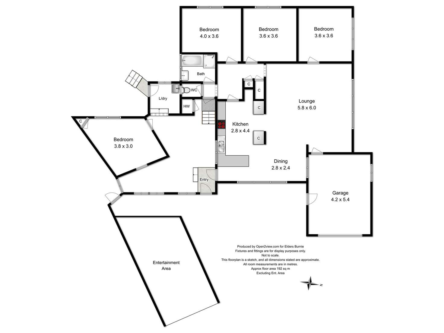 Floorplan of Homely house listing, 8 Haig Street, Heybridge TAS 7316