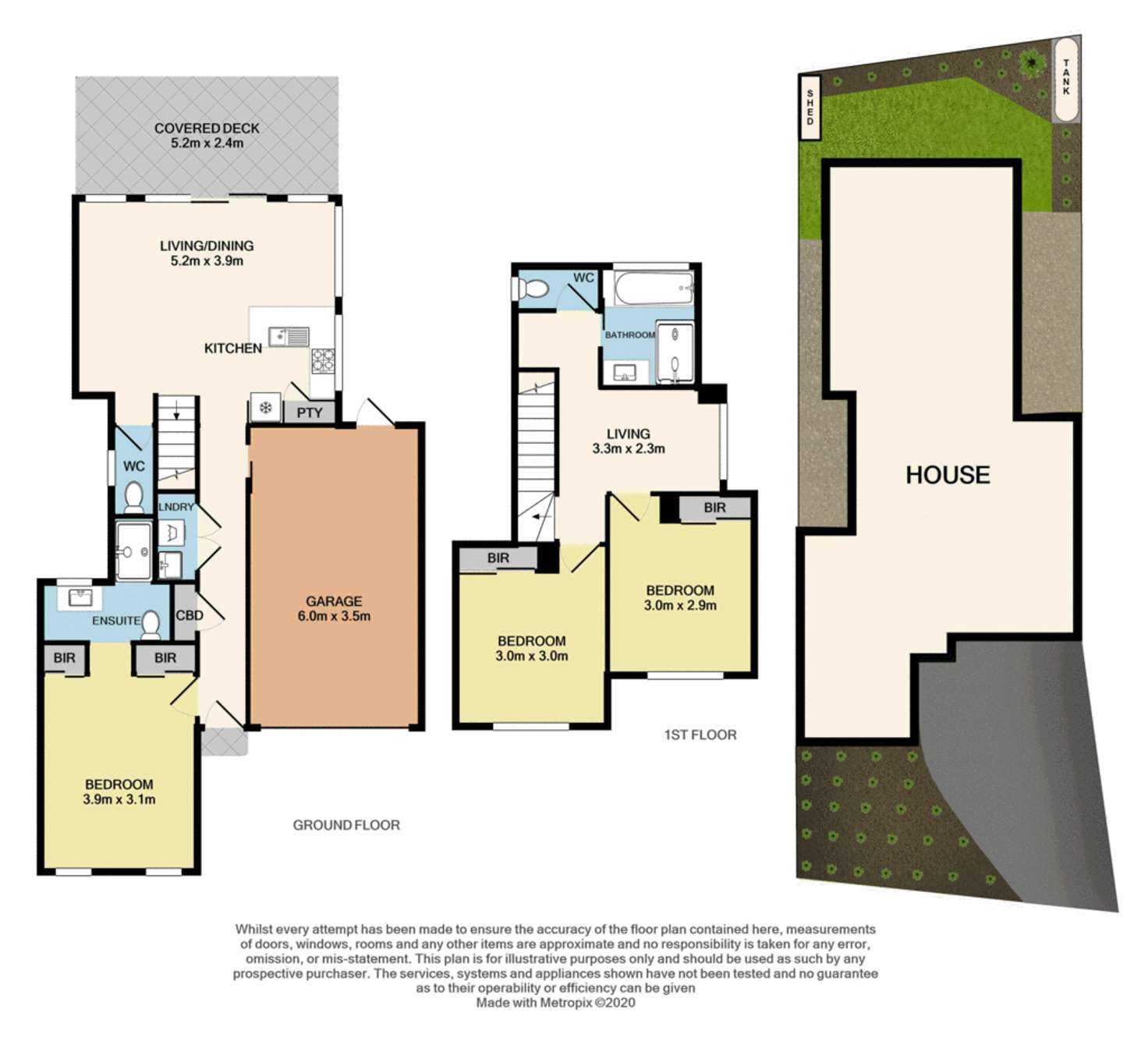 Floorplan of Homely townhouse listing, 29B Johnson Drive, Ferntree Gully VIC 3156