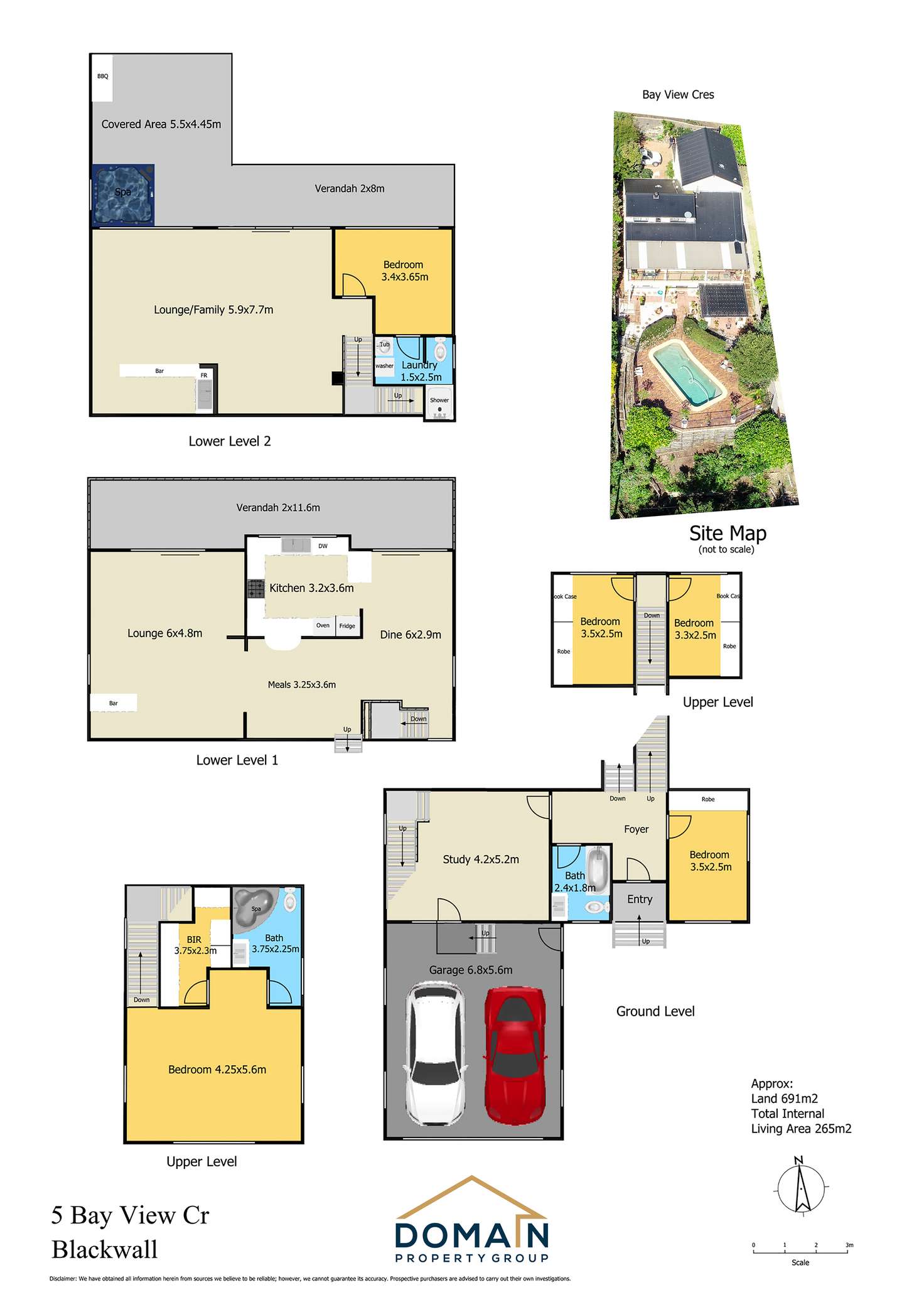 Floorplan of Homely house listing, 5 Bay View Crescent, Blackwall NSW 2256