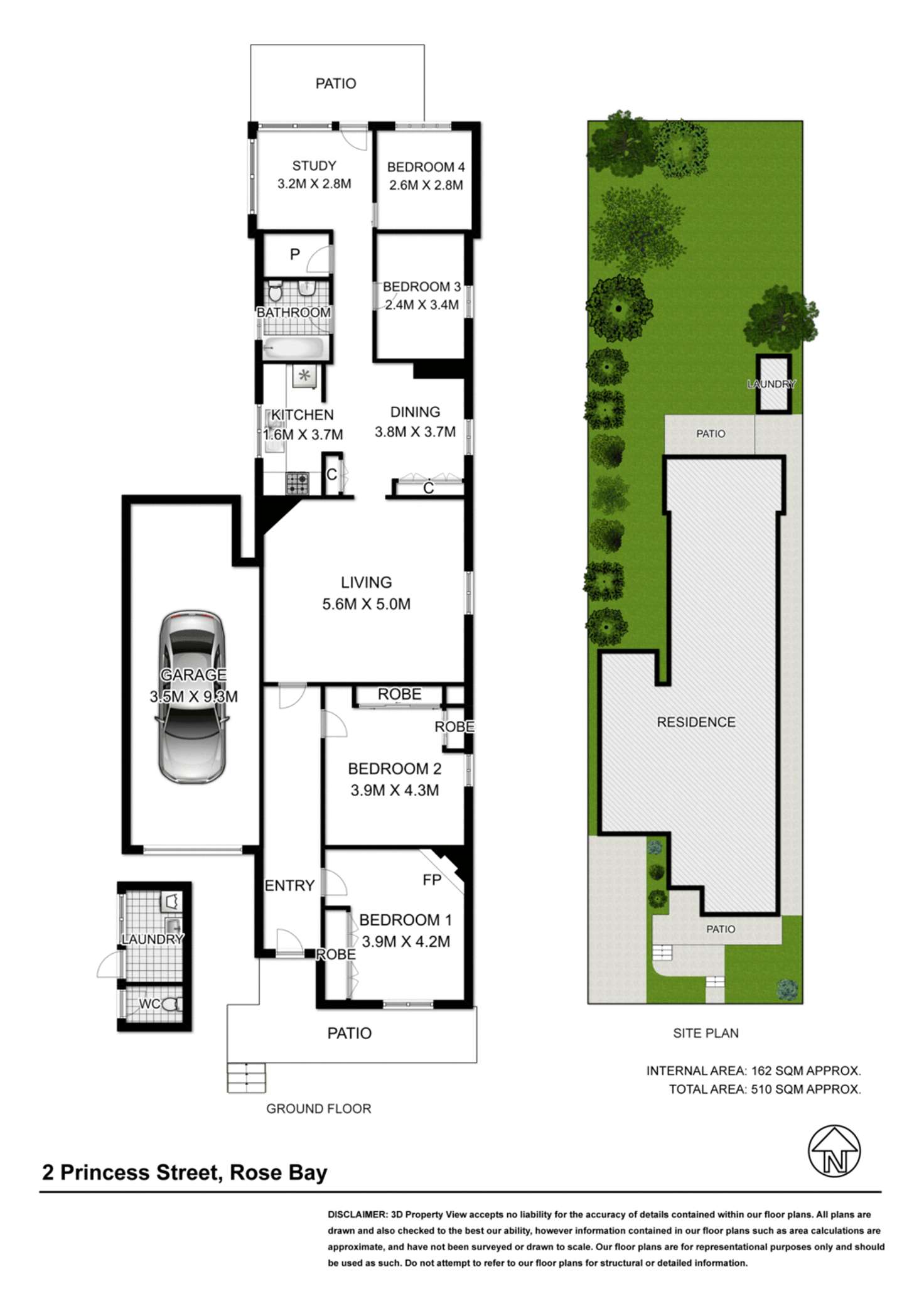 Floorplan of Homely house listing, 2 Princess Street, Rose Bay NSW 2029