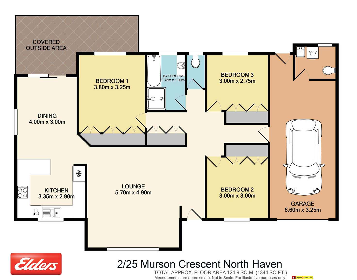 Floorplan of Homely villa listing, 2 25-27 Murson Crescent, North Haven NSW 2443