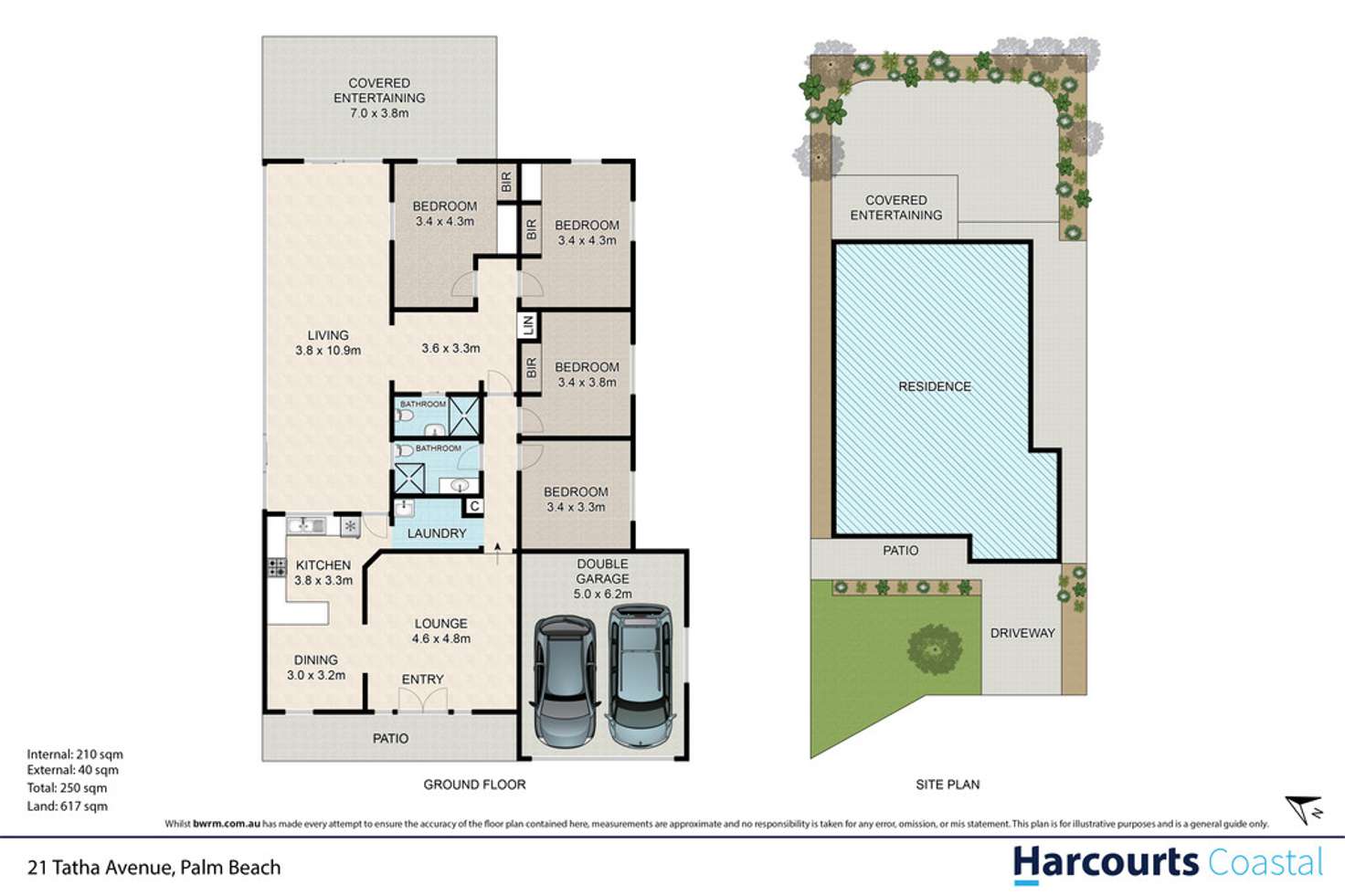 Floorplan of Homely house listing, 21 Tatha Avenue, Palm Beach QLD 4221