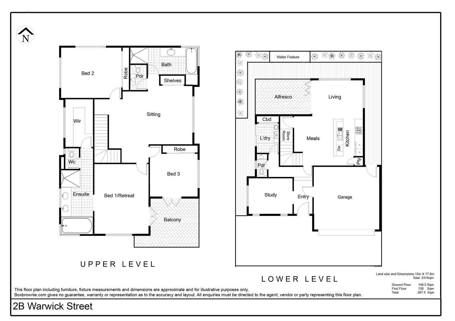 Floorplan of Homely house listing, 2B Warwick Street, West Leederville WA 6007