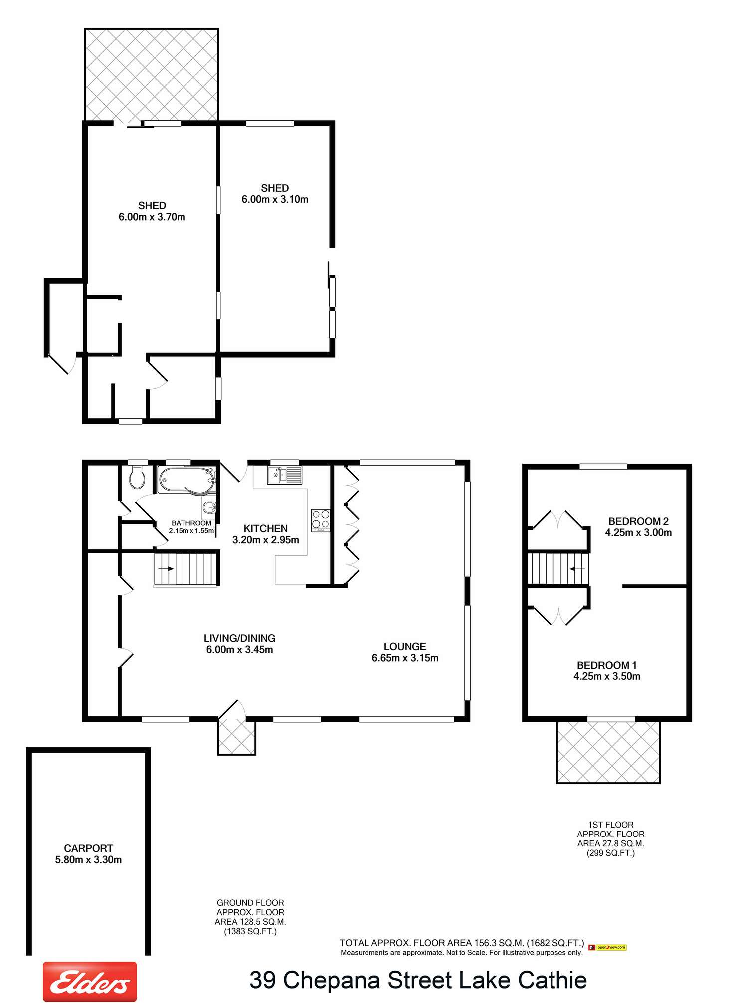 Floorplan of Homely house listing, 1584 Ocean Drive, Lake Cathie NSW 2445