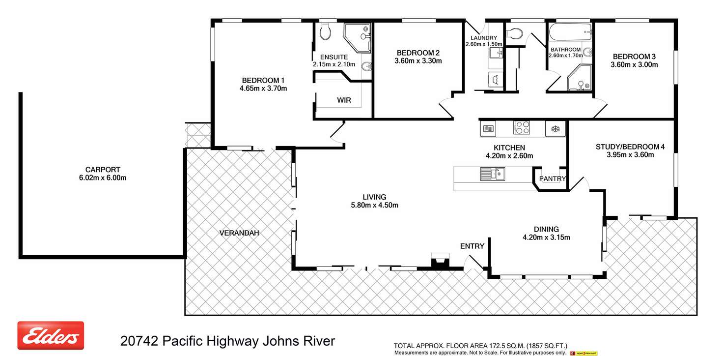Floorplan of Homely house listing, 20742 Pacific Highway, Johns River NSW 2443