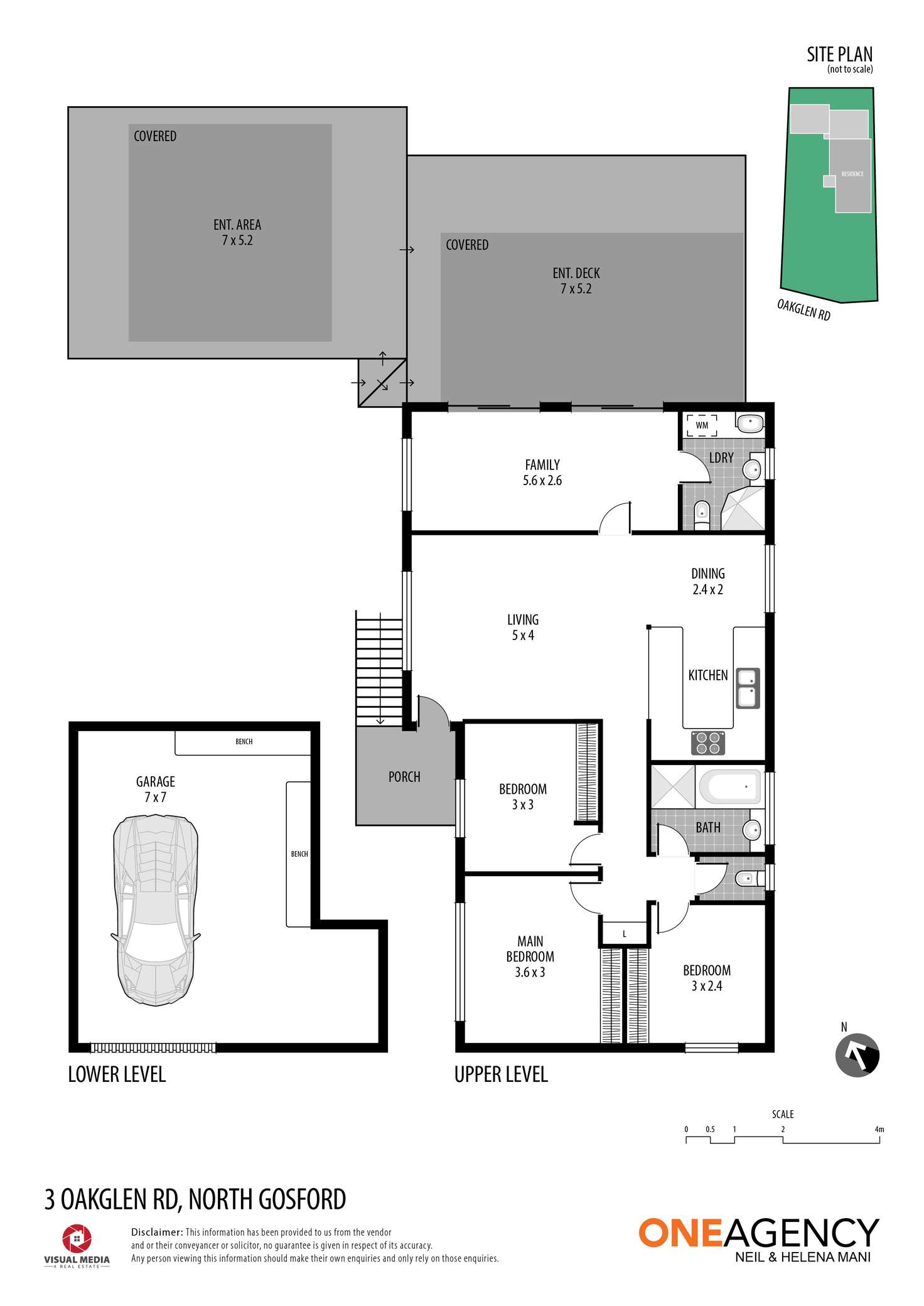 Floorplan of Homely house listing, 3 Oakglen Road, North Gosford NSW 2250